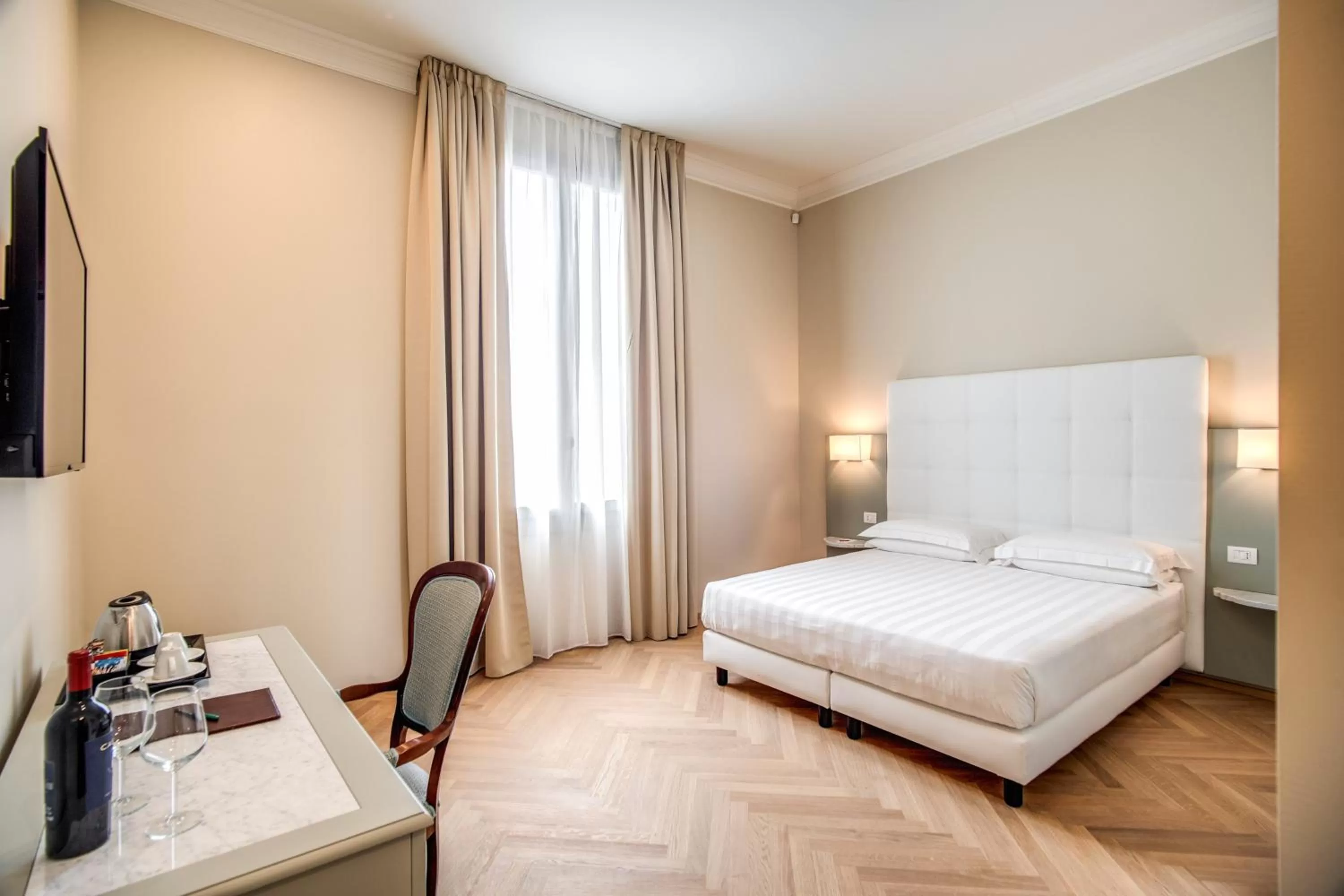 Bedroom, Bed in Hotel Ariele