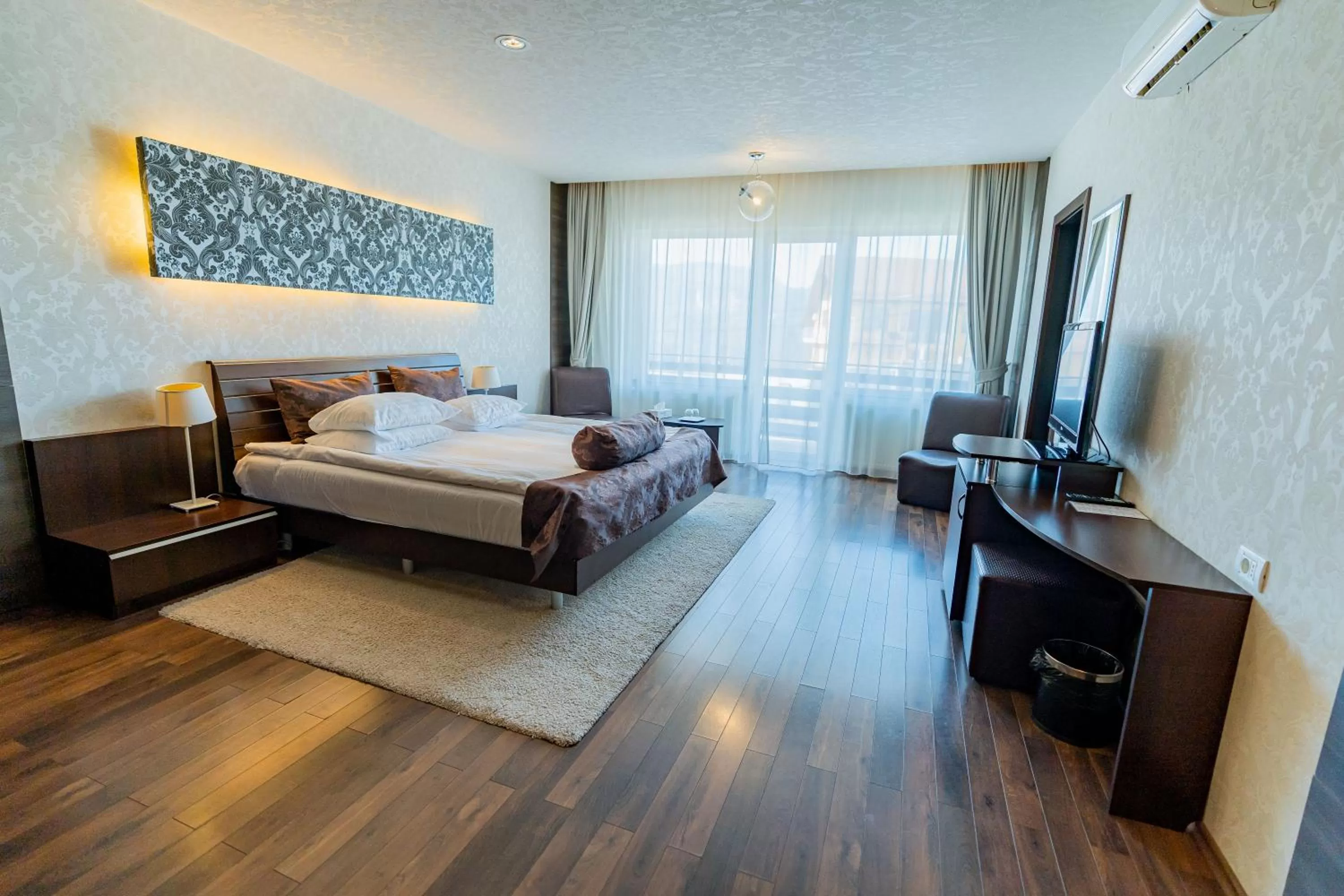 Bed in Hotel Belvedere