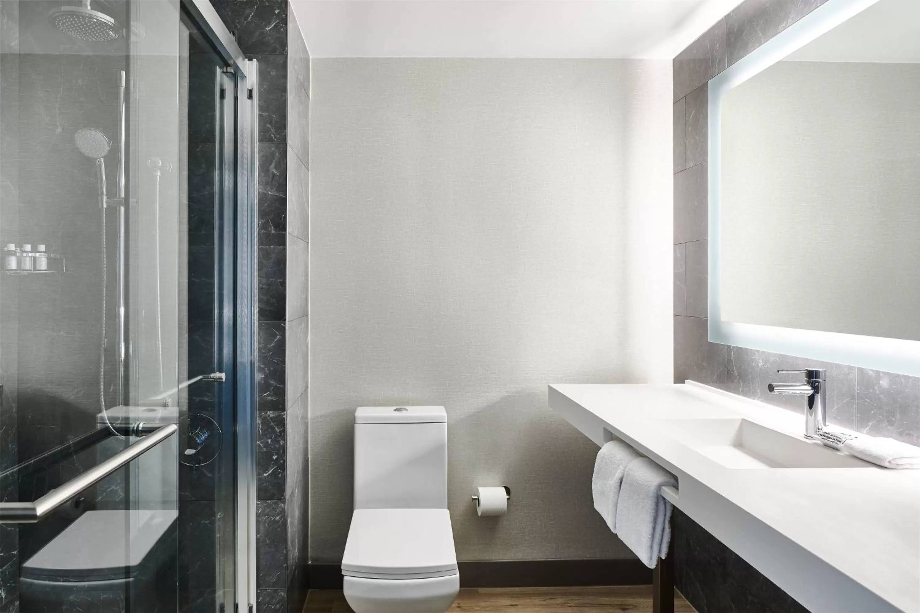 Bathroom in AC Hotel by Marriott Pleasanton