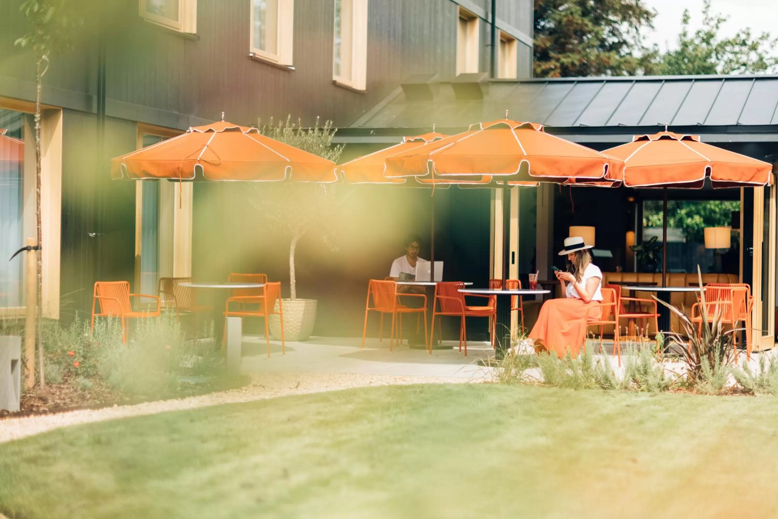 Garden in Mollie's Motel & Diner Bristol