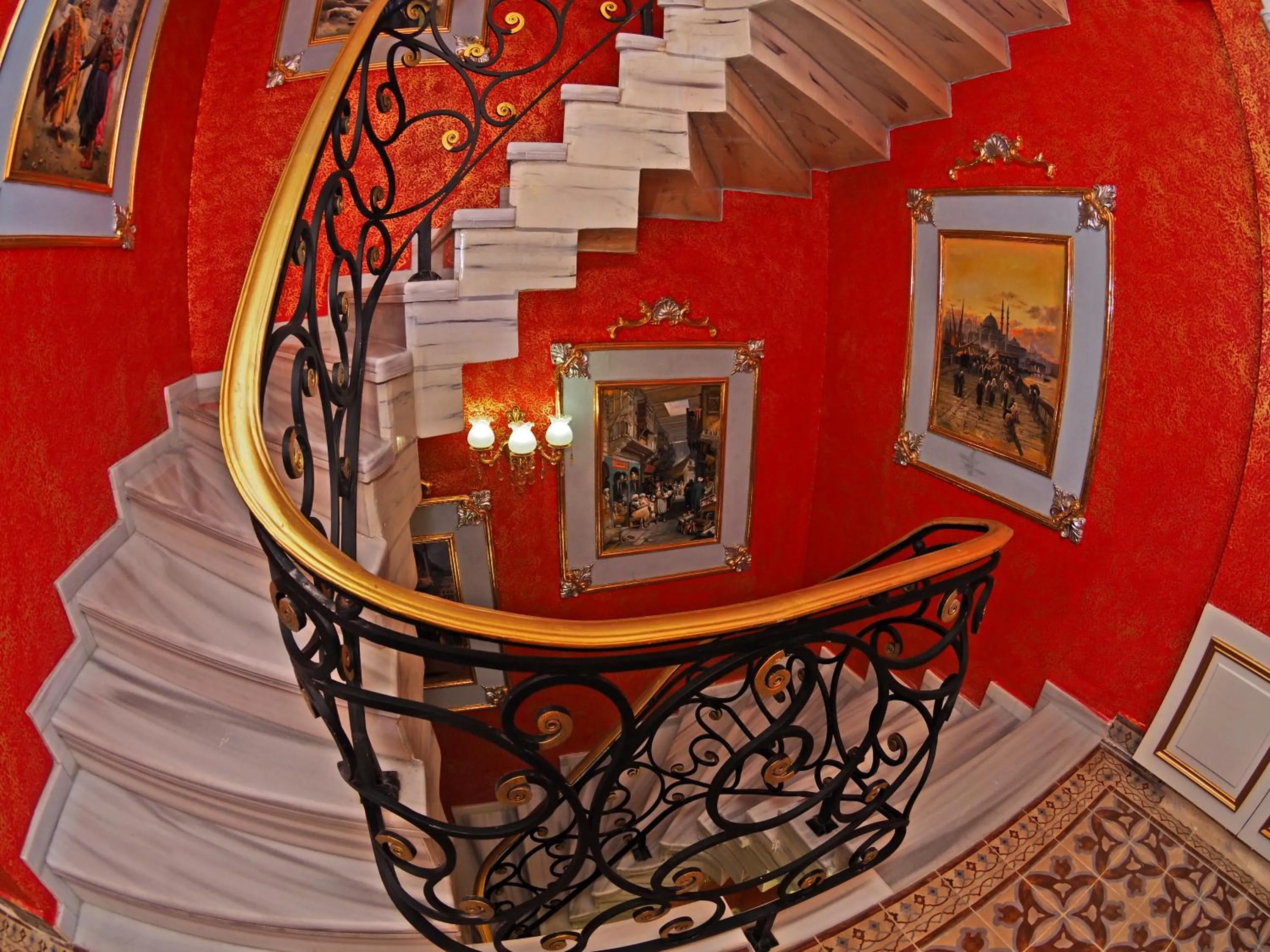 Floor plan in Glamour Classic Hotel Istanbul Sirkeci