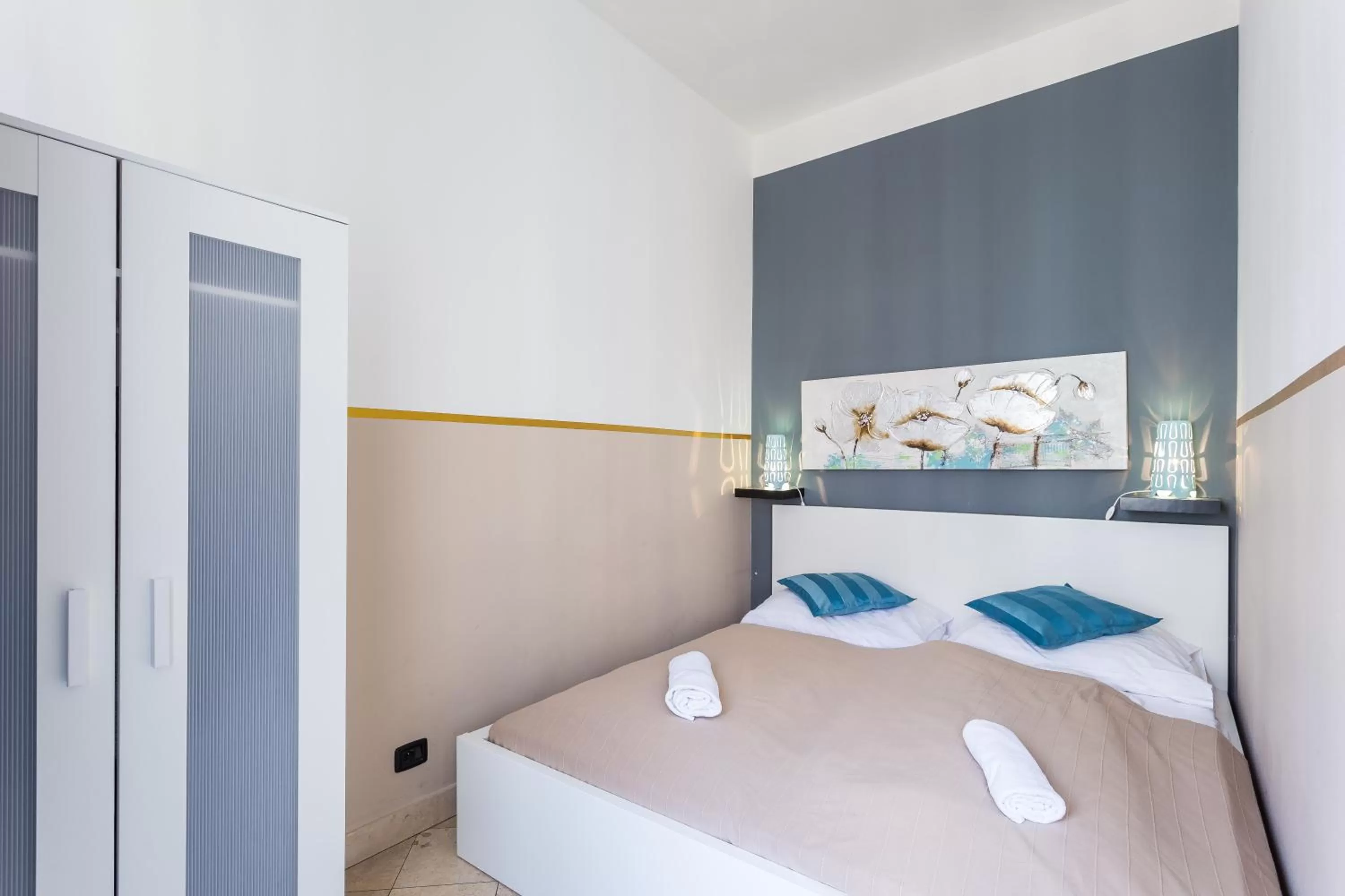 Bedroom, Bed in Legerova 33 Apartments