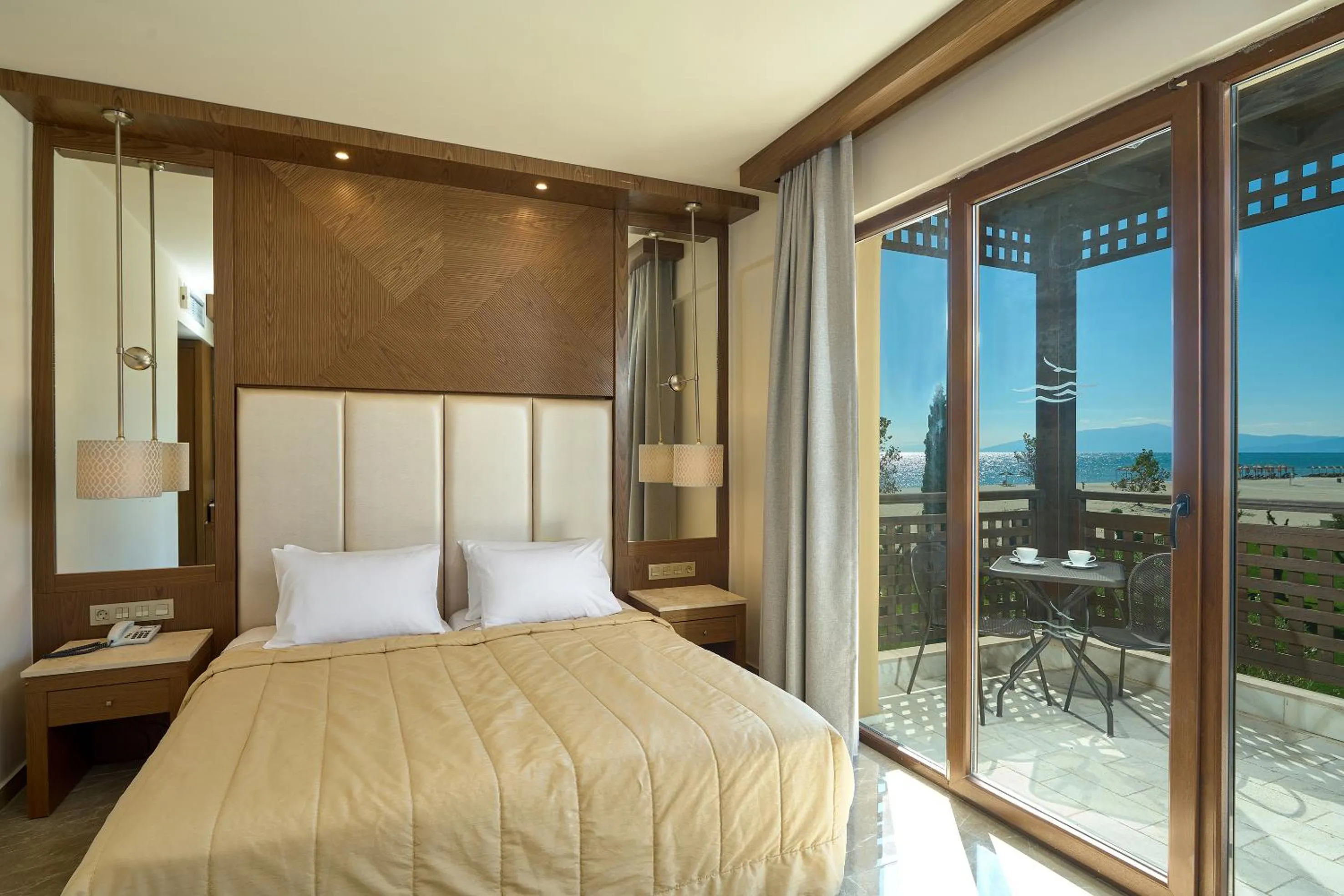 Bed in Mediterranean Village Hotel & Spa