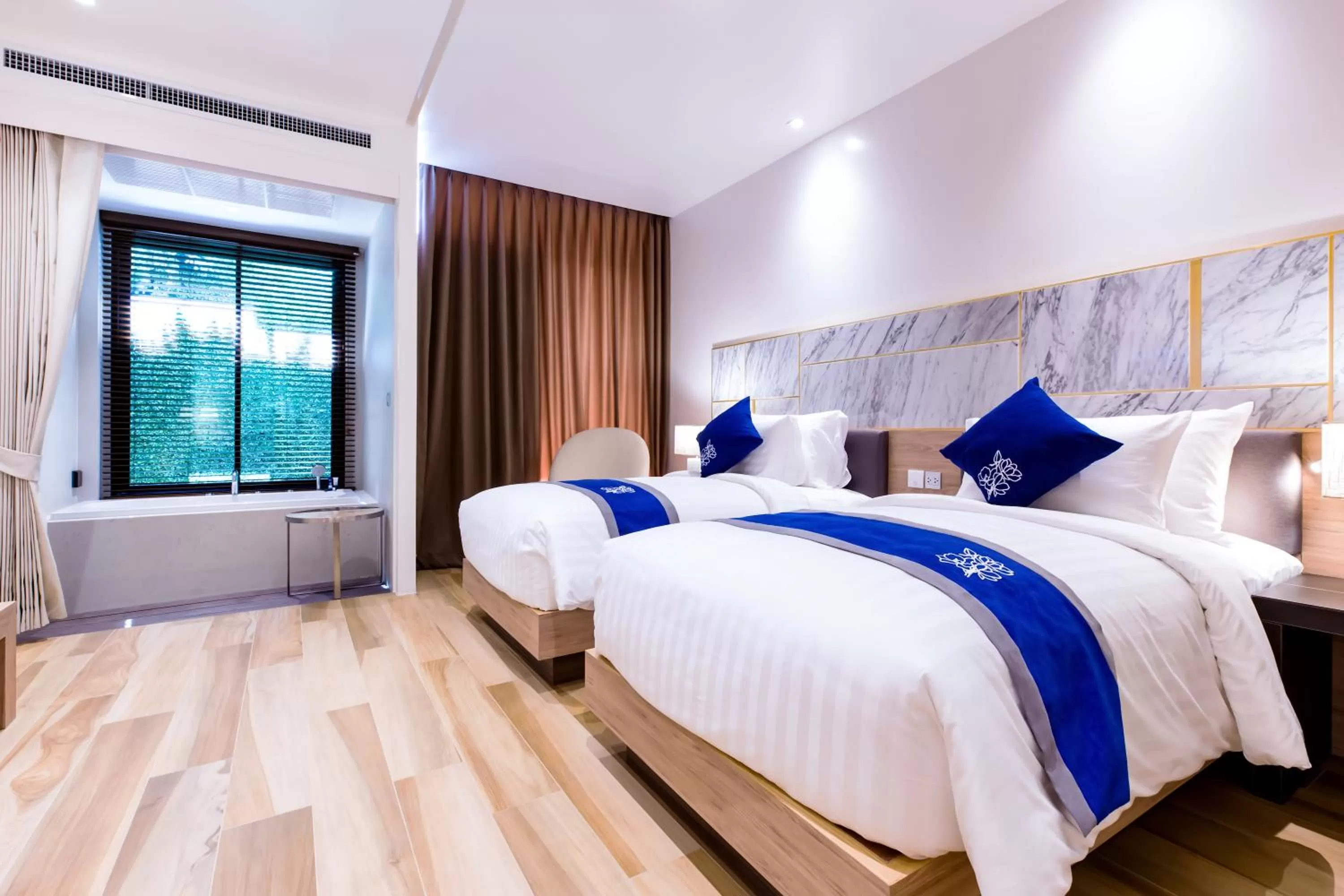 Bed in Wintree City Resort Chiang Mai