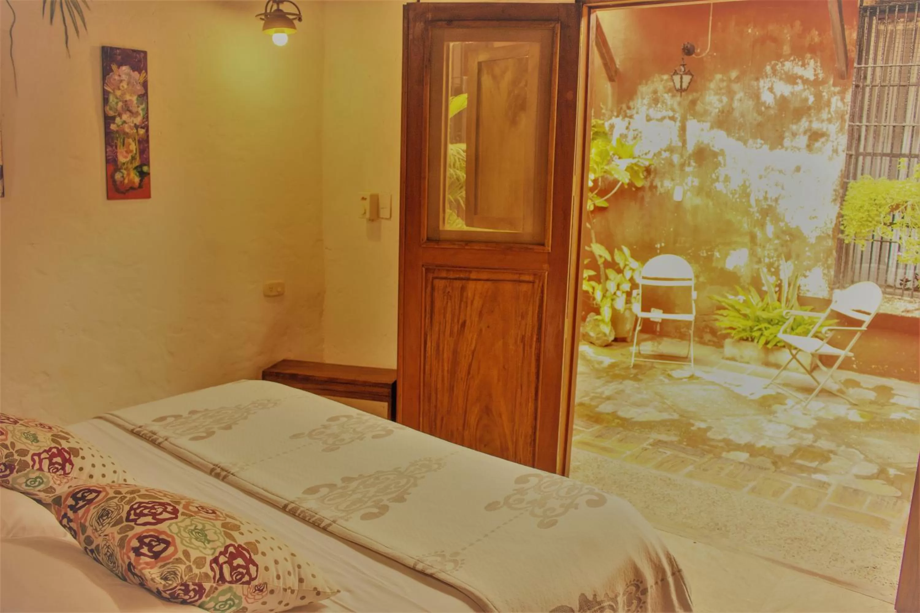 Photo of the whole room, Bed in CASA SINNING-año1637