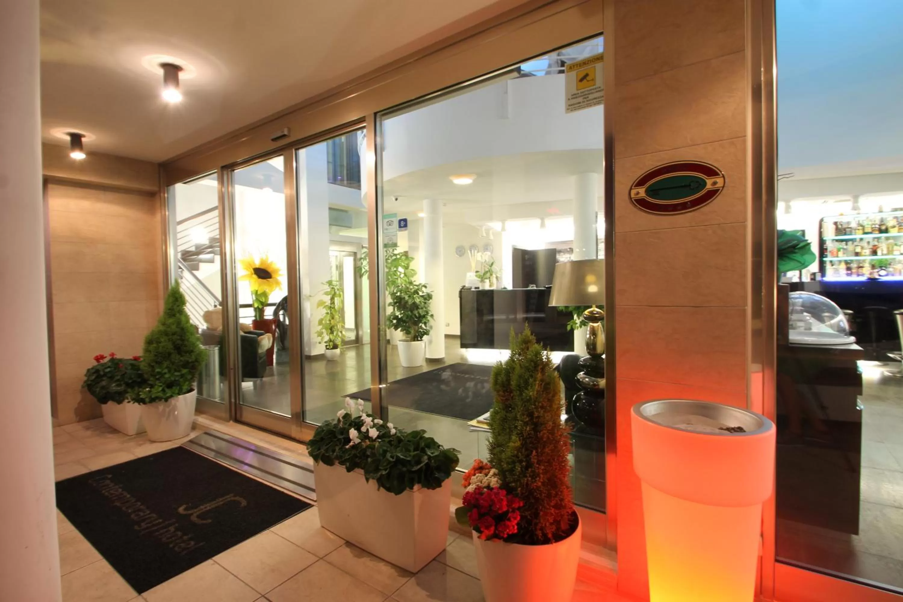 Facade/entrance in JC Hotel