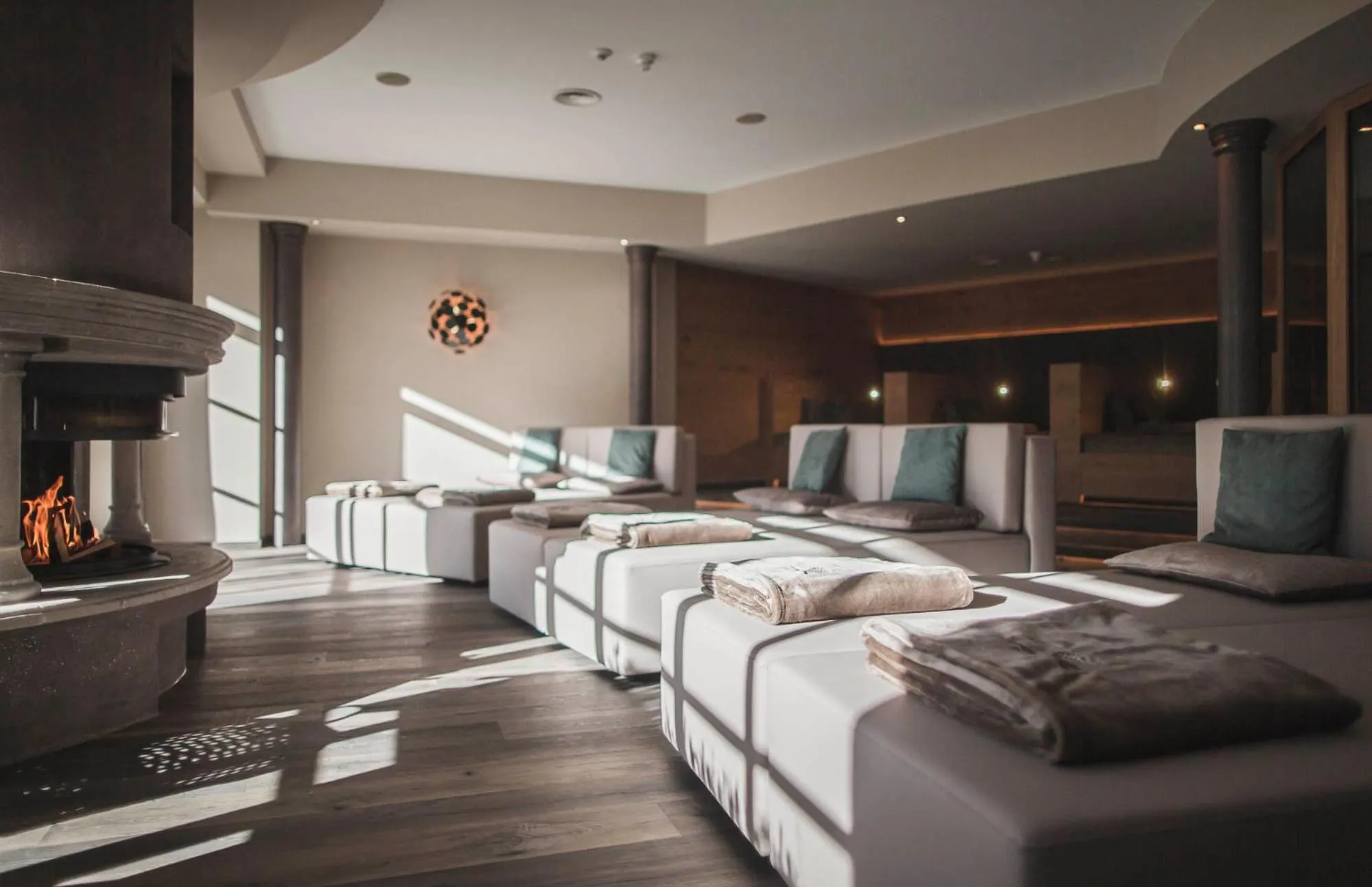 Seating area, Bed in Majestic - Unique Spa Resort