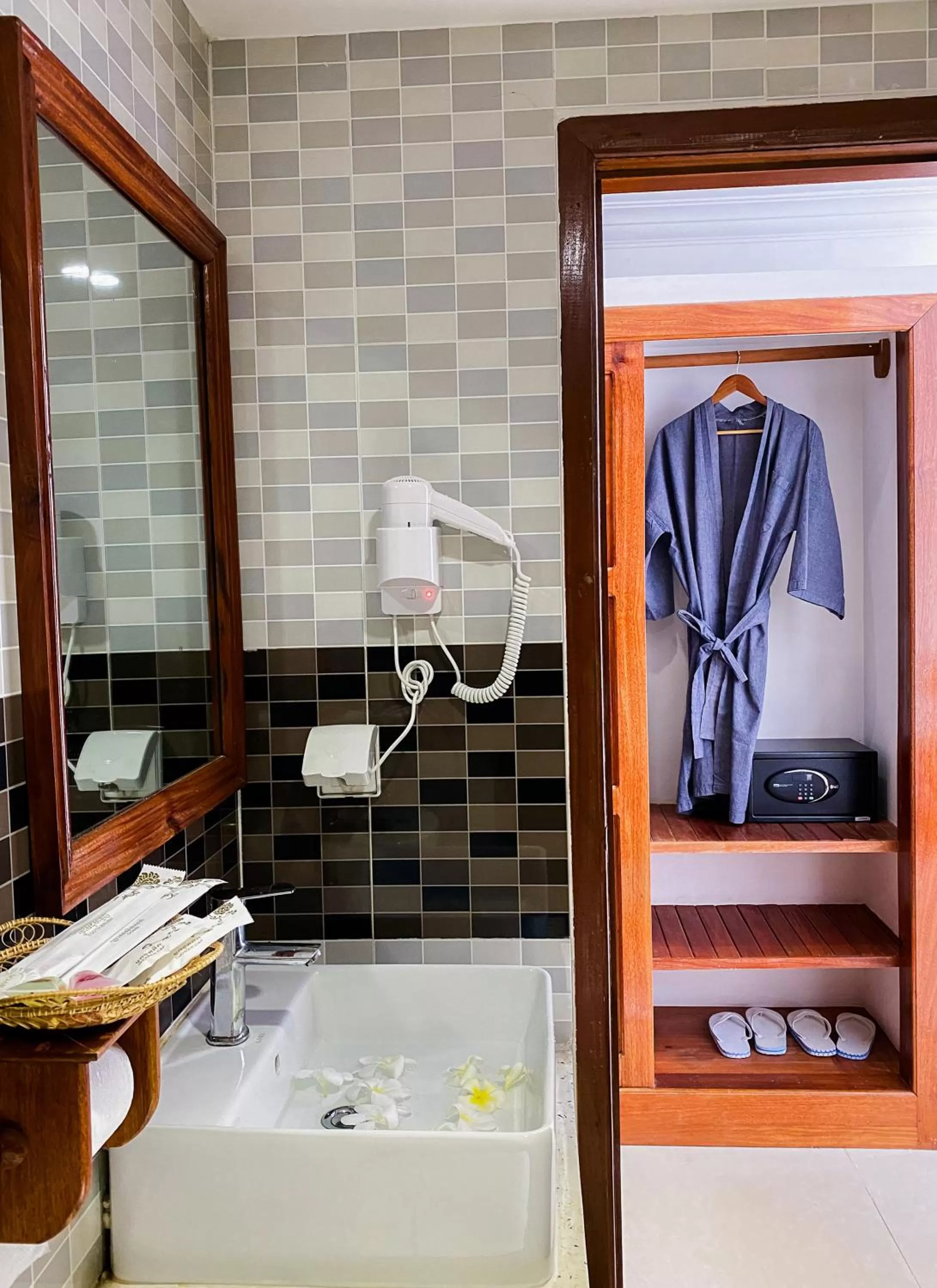 Bathroom in The Blanc Residence