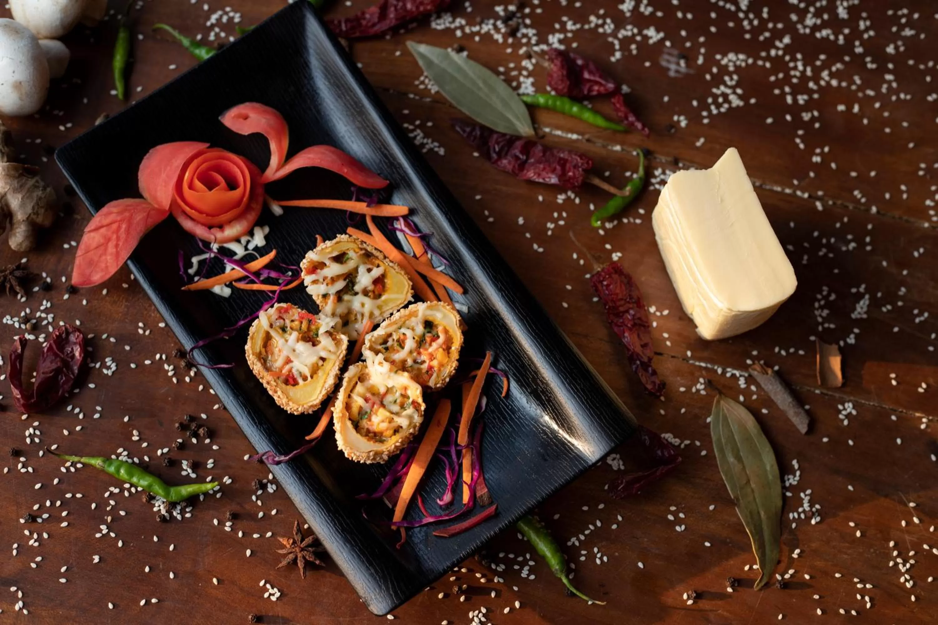 Restaurant/places to eat in Wild Berry Resort Agonda