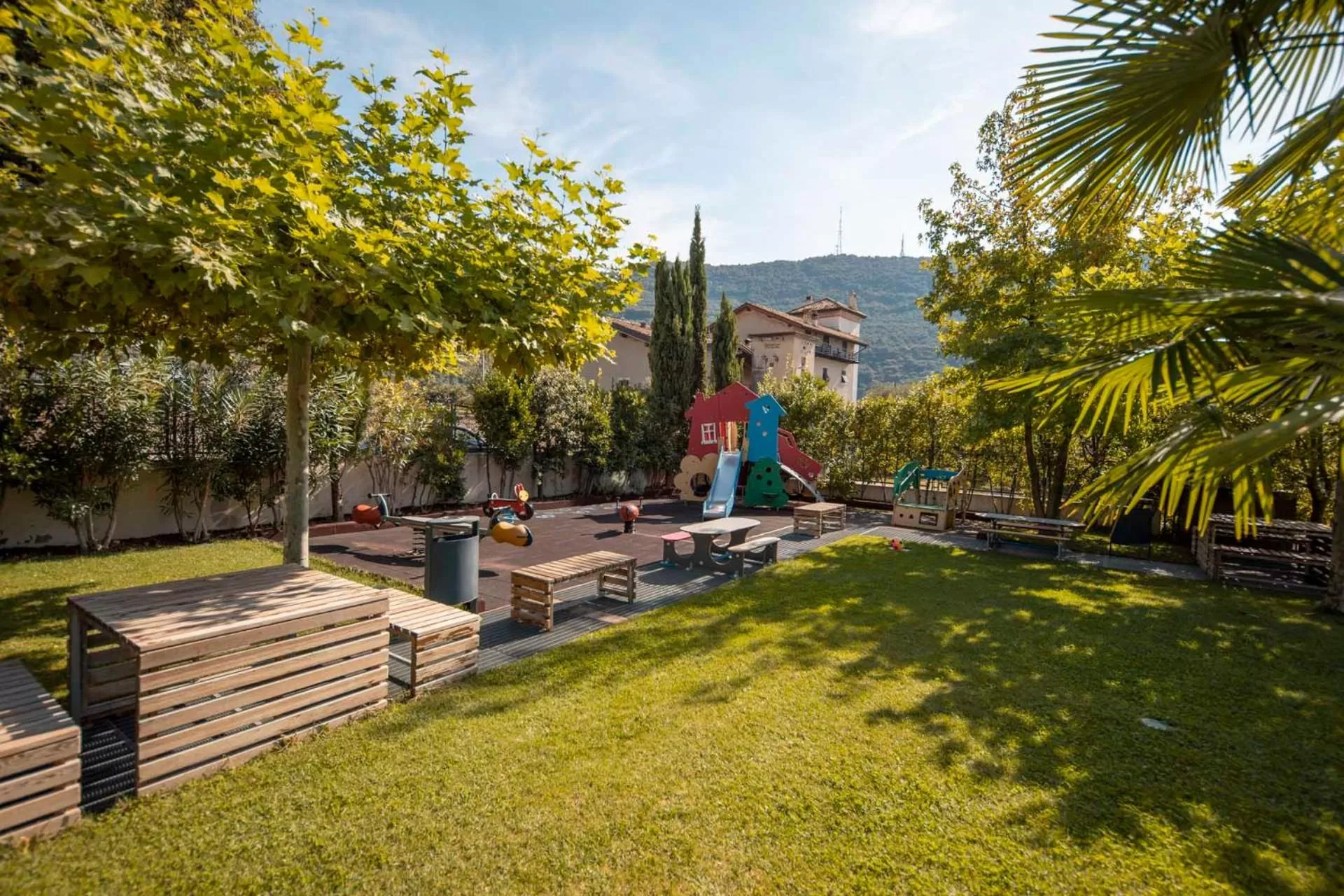 Children play ground in 4 Limoni Apartment Resort