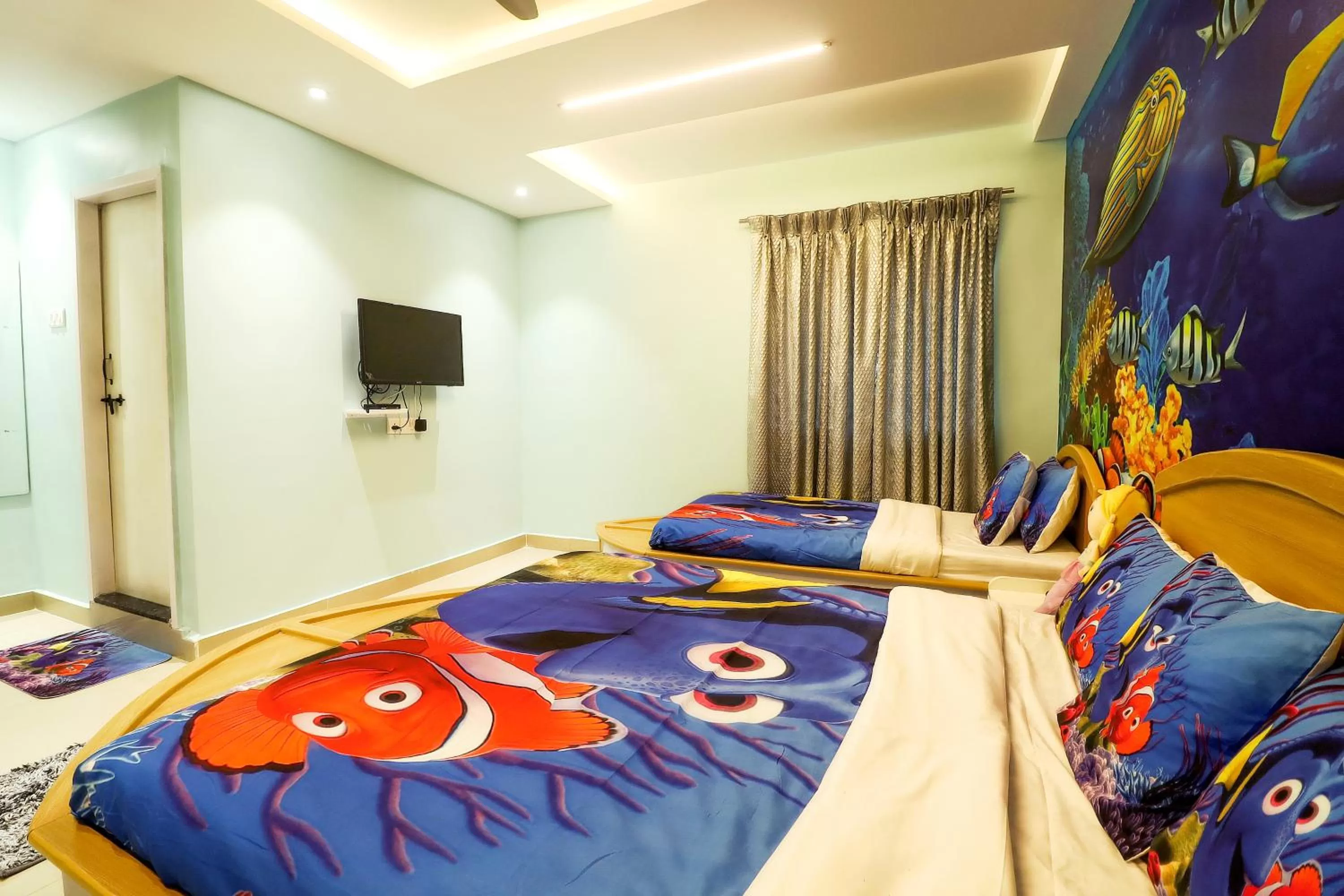 Bed in Hotel Greek Glory