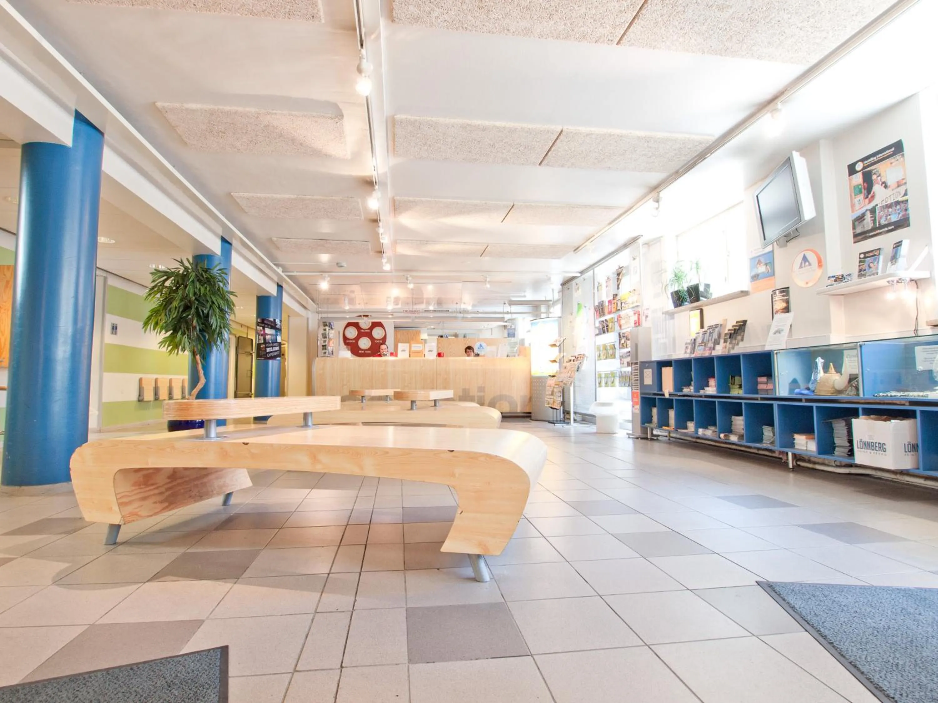 Lobby or reception in Eurohostel