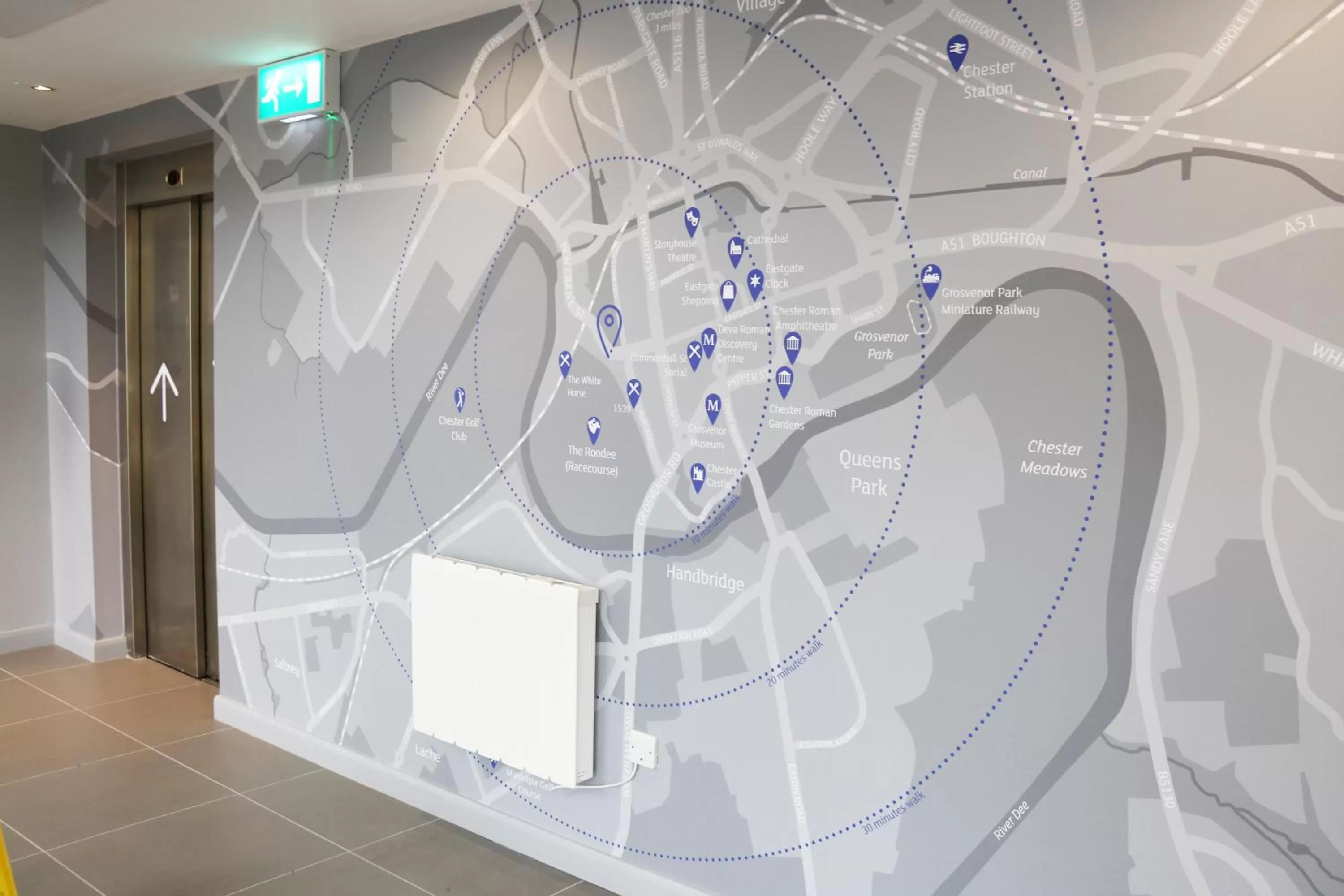 Property building in Holiday Inn Express, Chester Racecourse by IHG