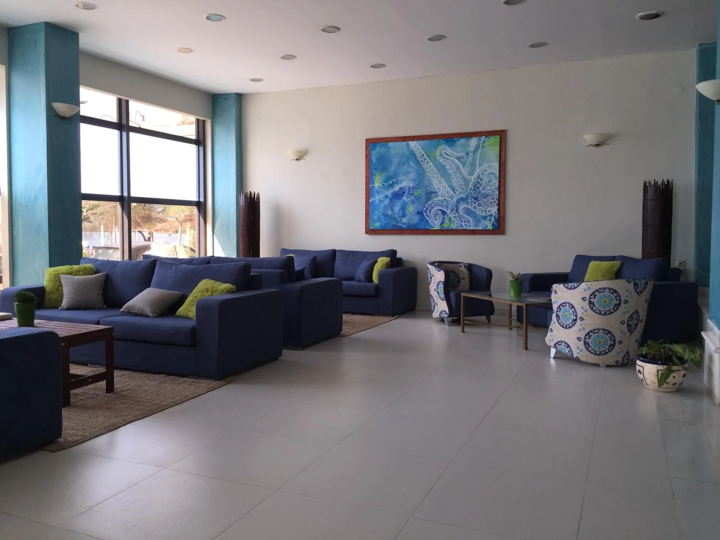 Lobby or reception in Hotel Ostria