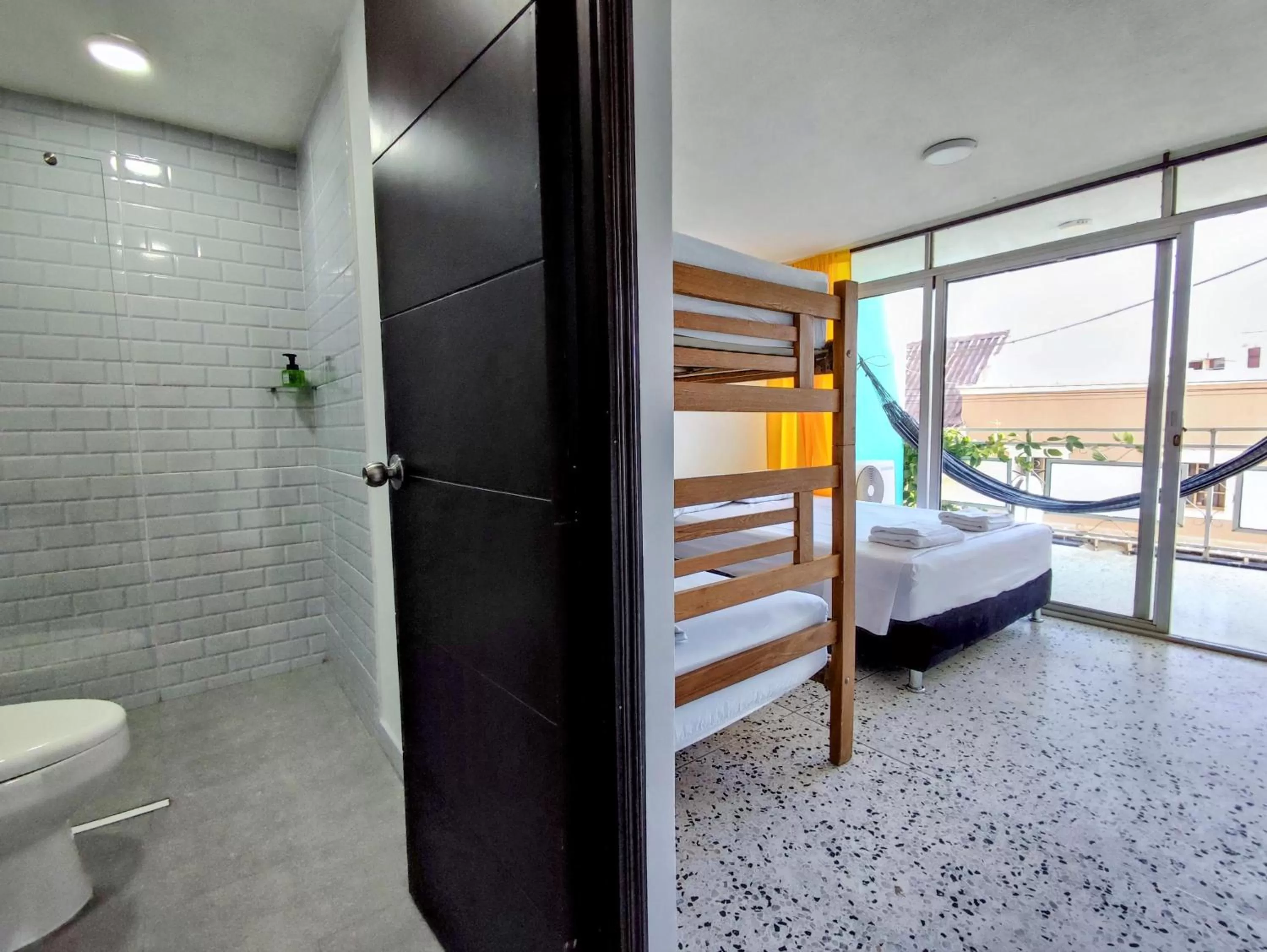 Bathroom in Bona Vida Hotel