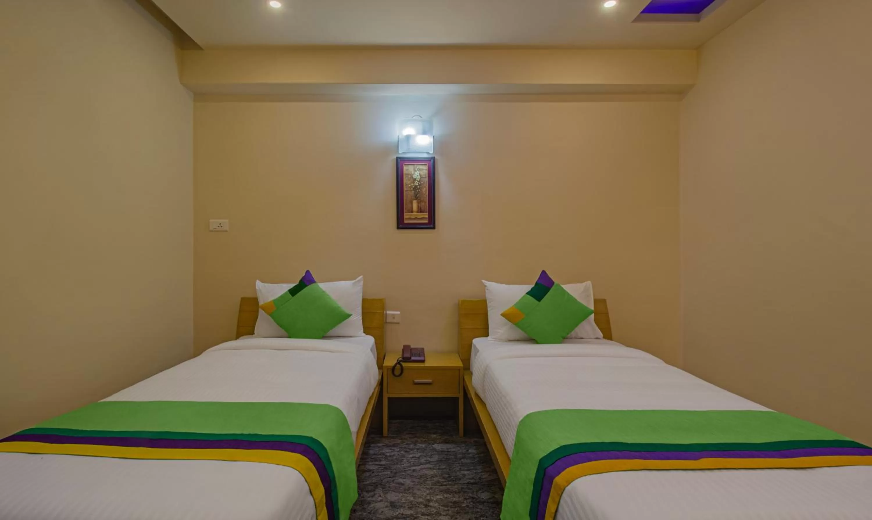 Bedroom in Treebo Trend Kruthika Inn