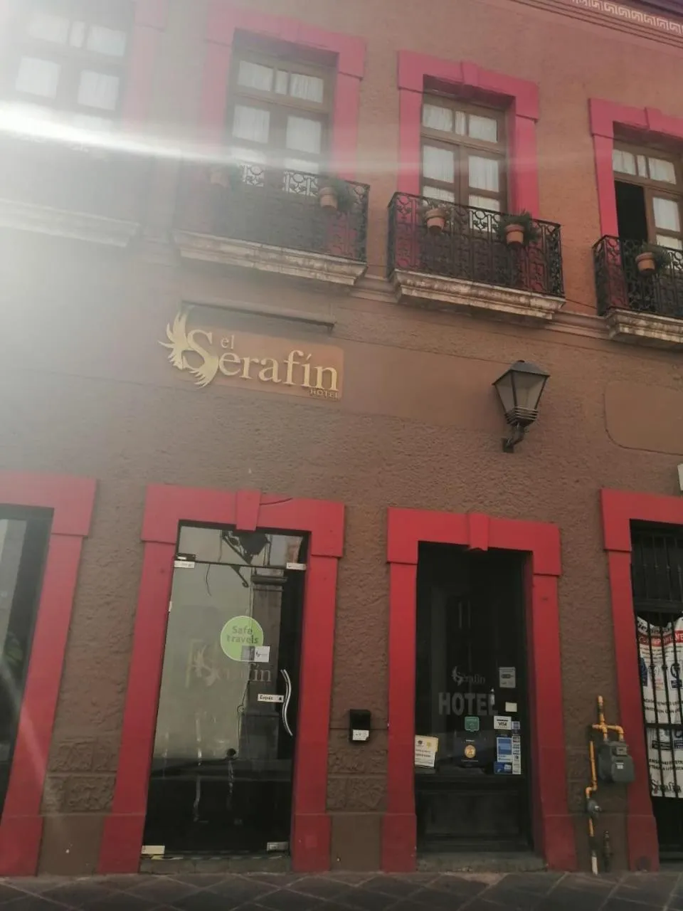 Facade/entrance in El Serafin Hotel Boutique
