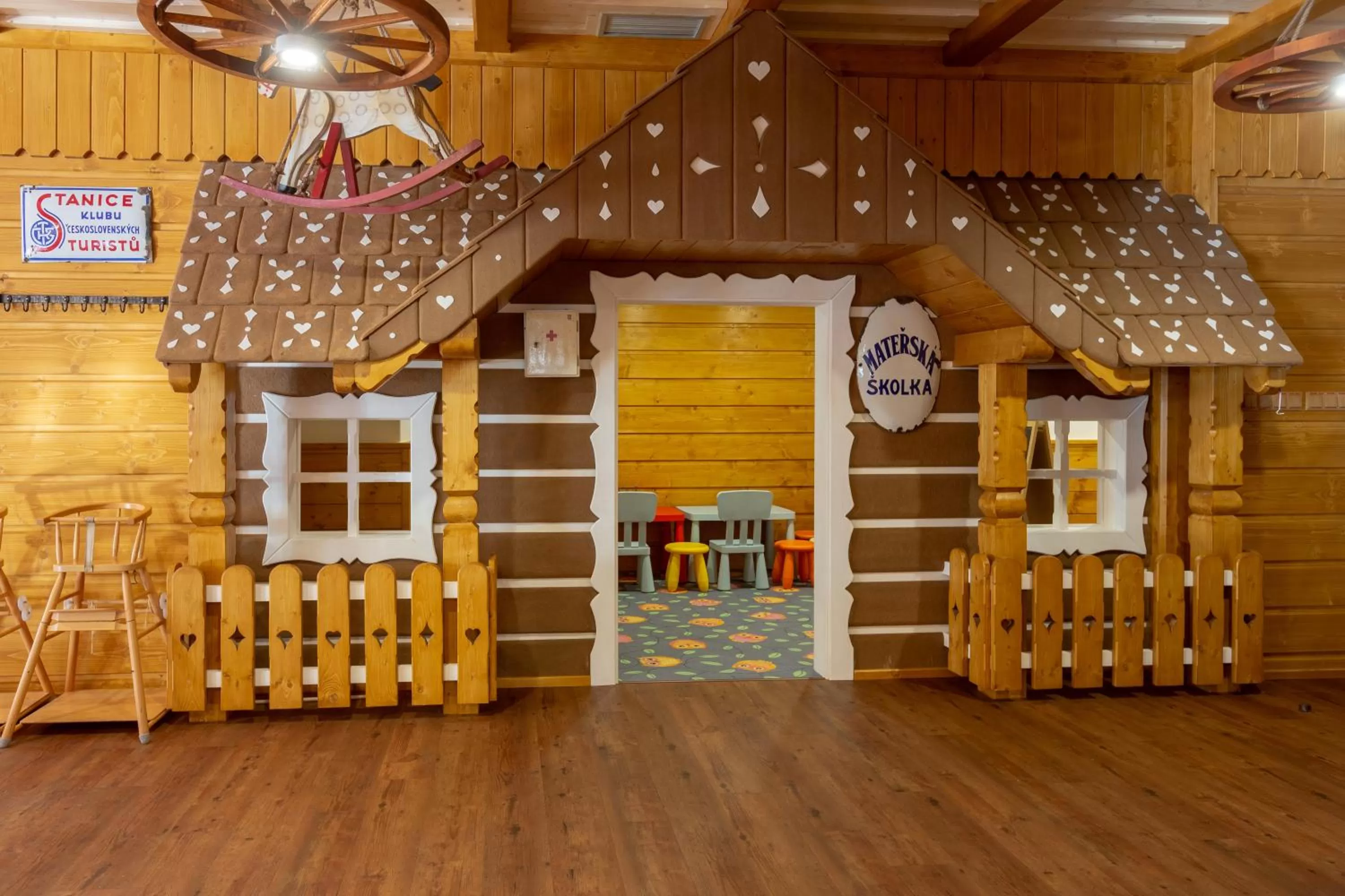 Children play ground in Relax hotel Valaška