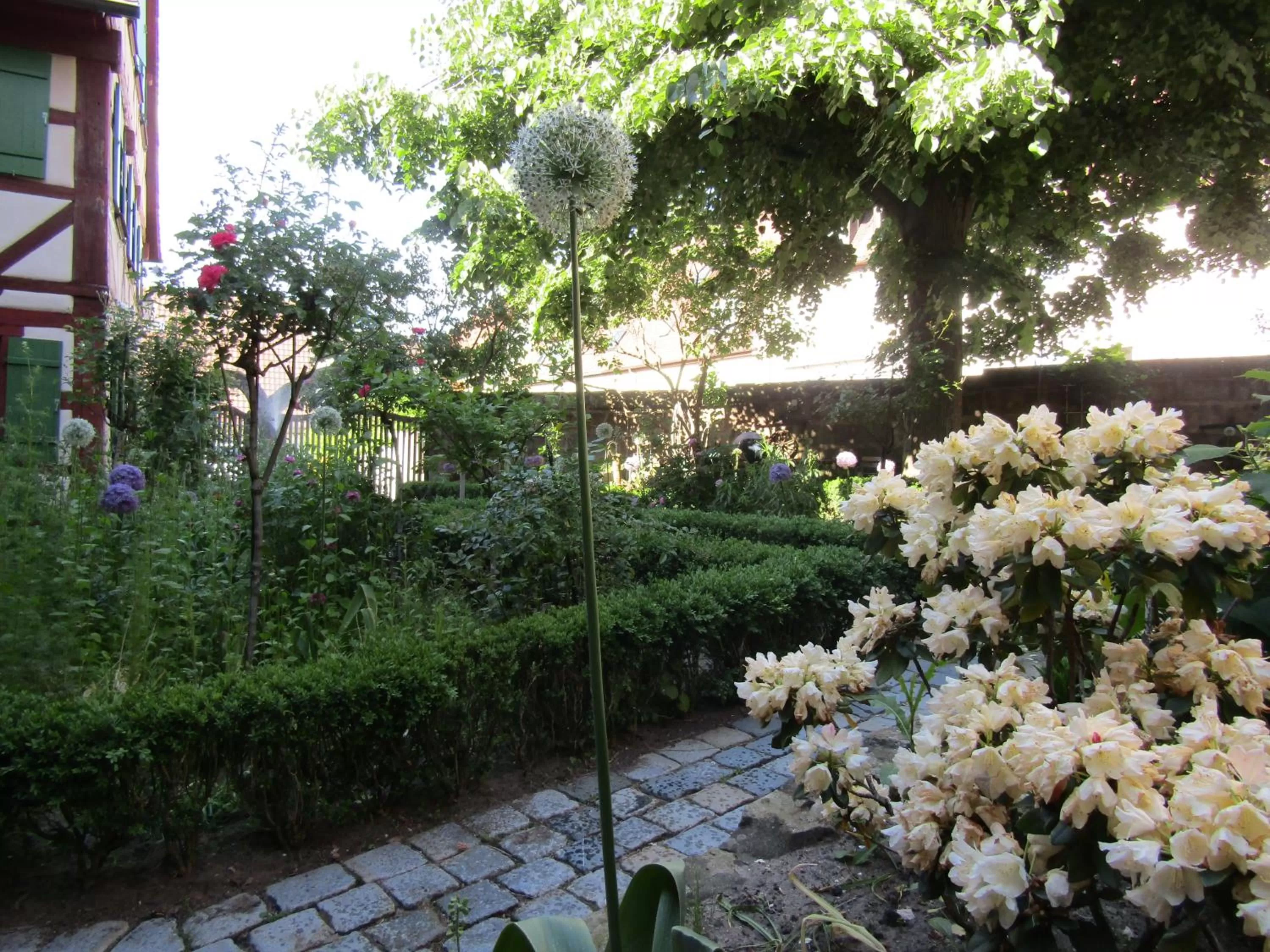 Garden in Hotel und Gasthof Ritter St. Georg