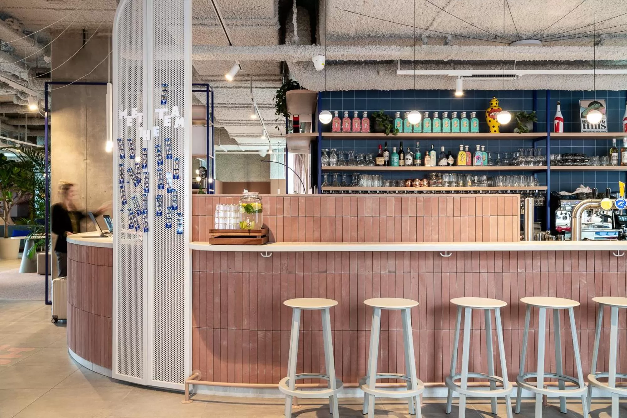 Lobby or reception in ibis budget Gent Centrum Dampoort