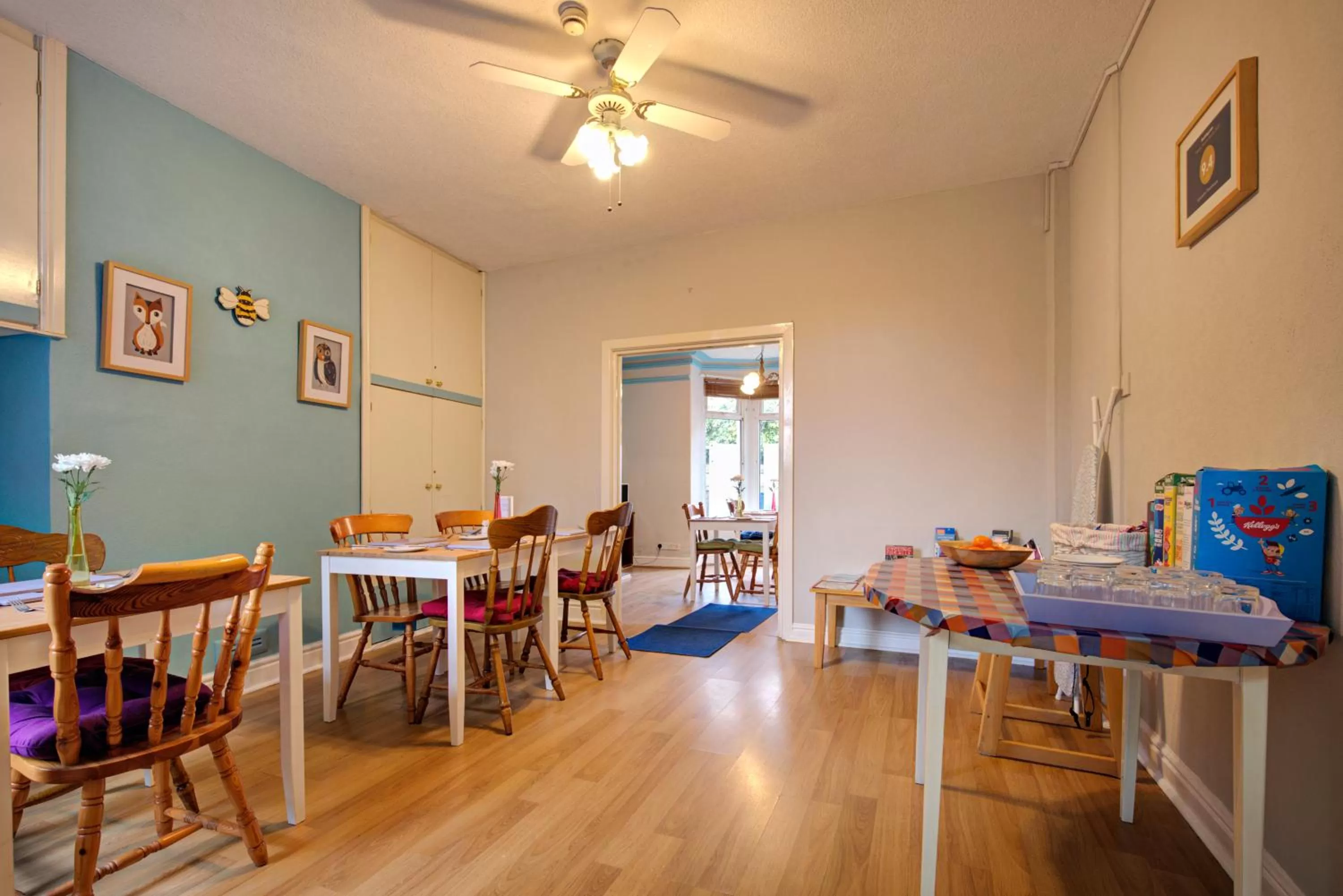 Dining area in Lancaster Townhouse