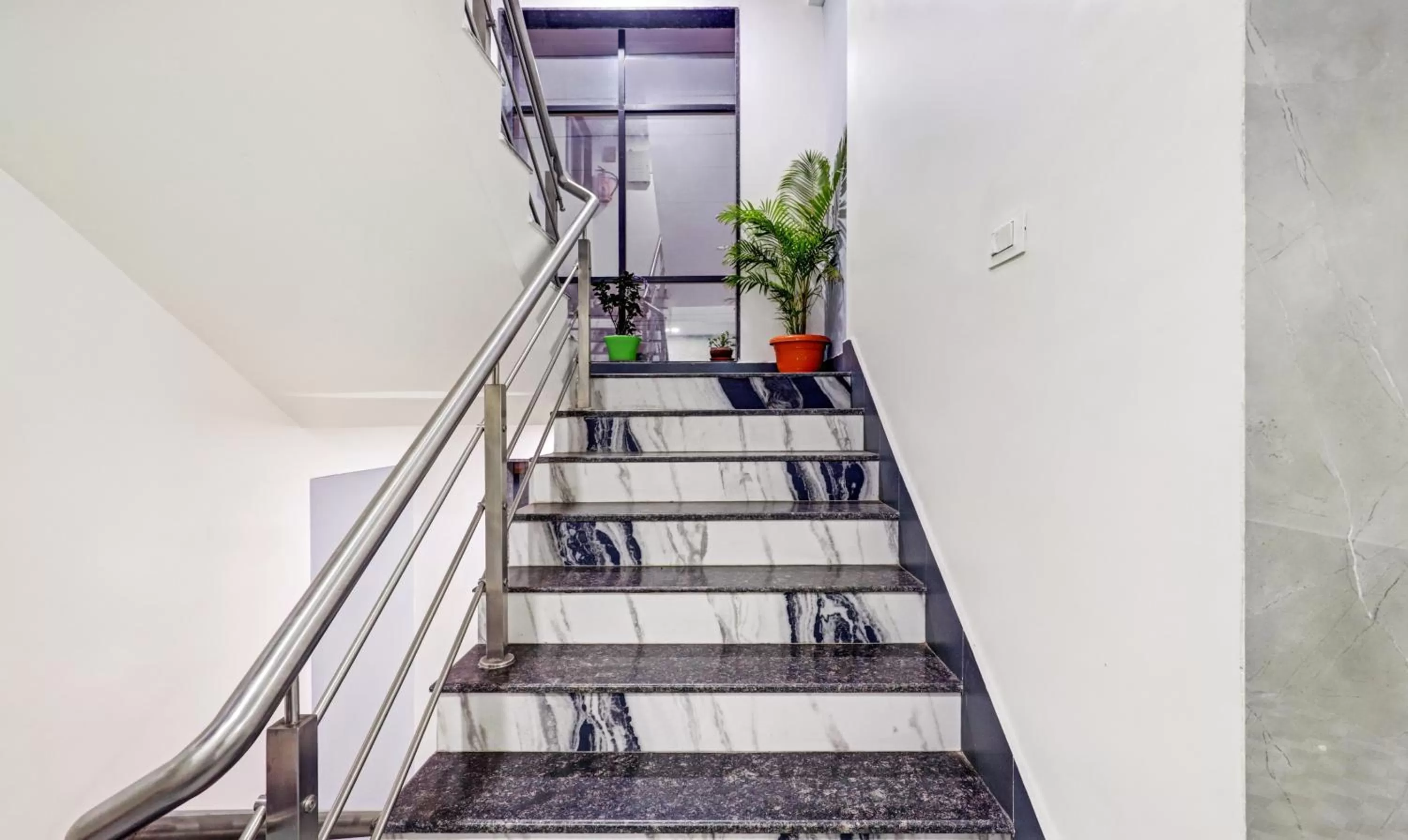 Balcony/Terrace in Treebo Trend Finesta Suites Wardha Road