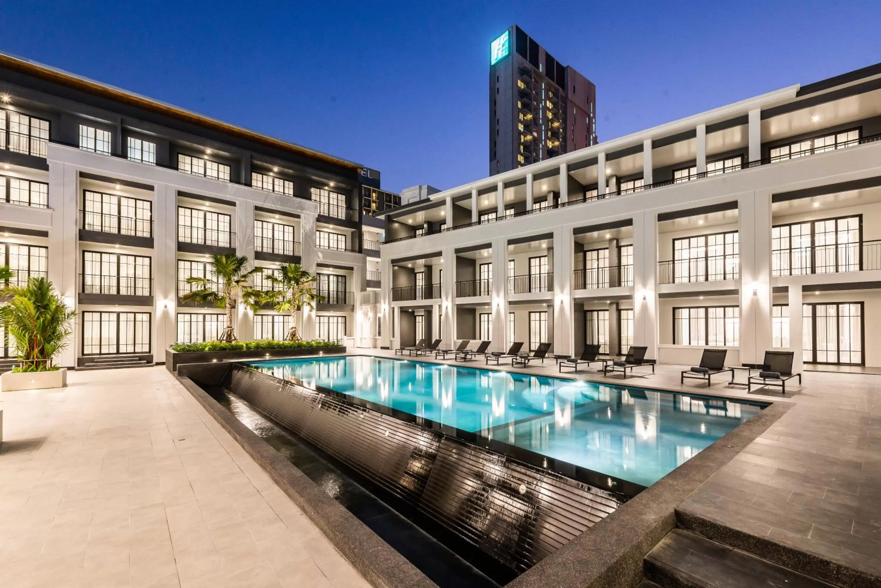 Property building in One Patio Hotel Pattaya - SHA Extra Plus