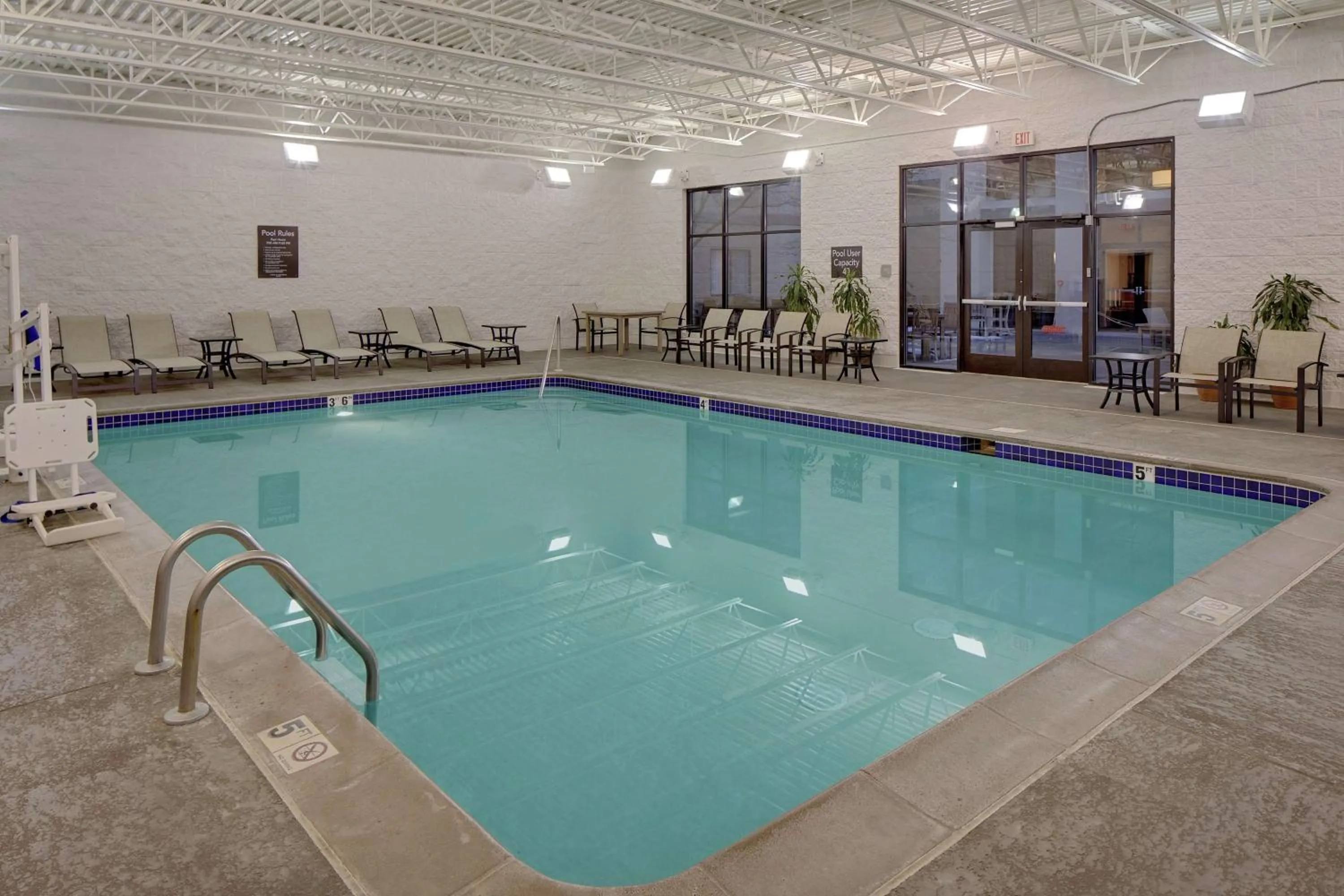 Pool view in Homewood Suites by Hilton Minneapolis-Mall Of America
