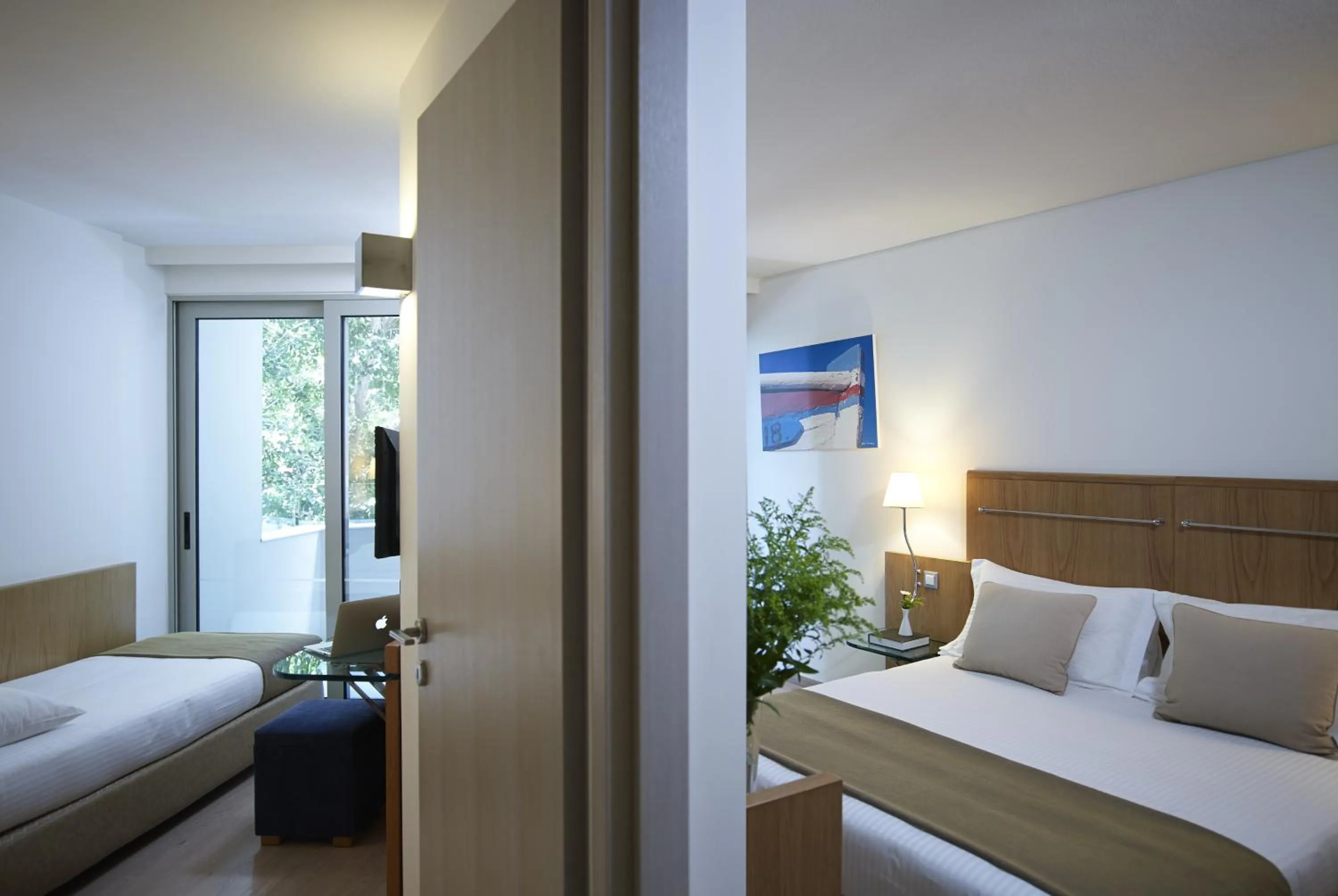 Decorative detail, Bed in Kriti Beach Hotel