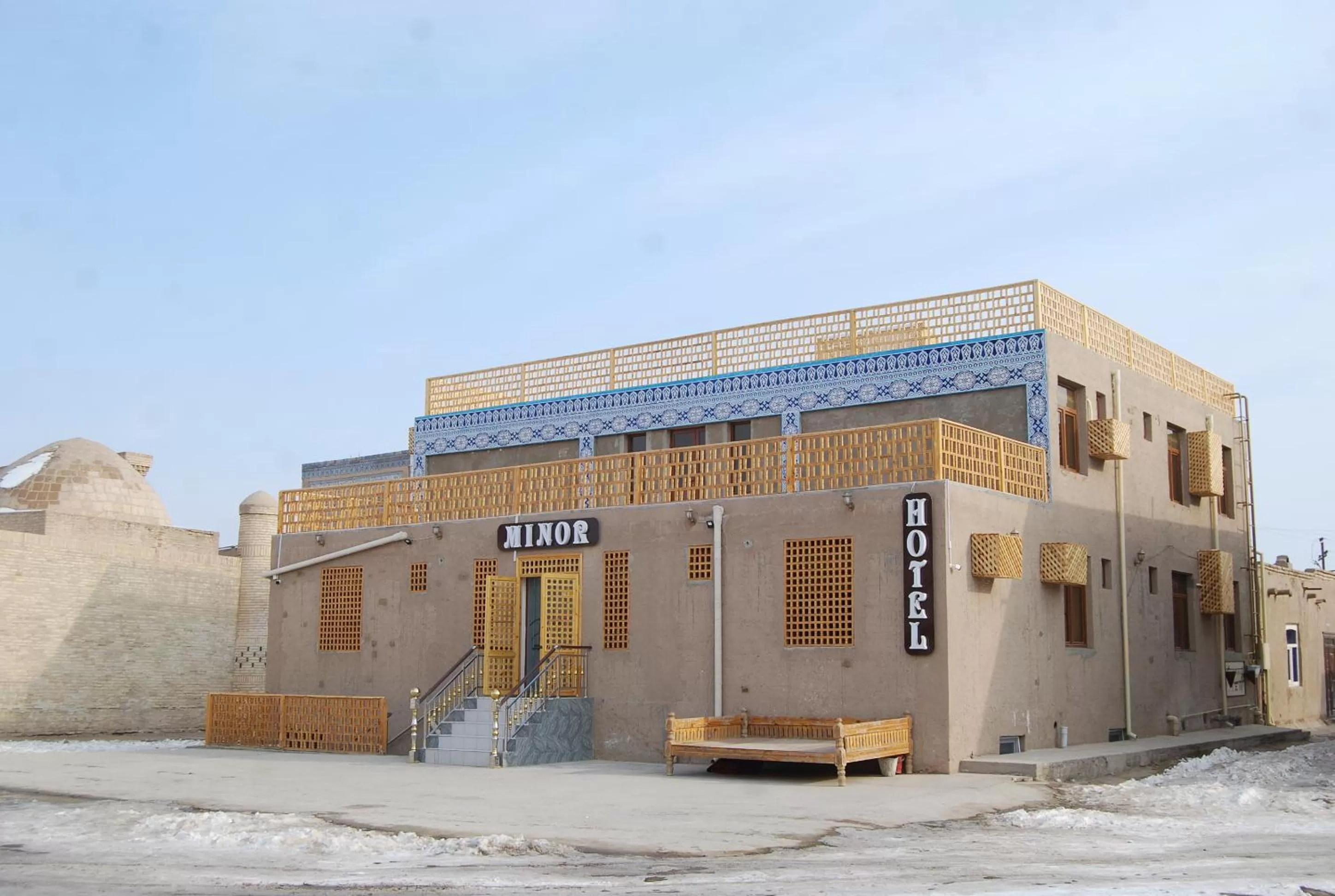 Property building, Winter in Minor Boutique Hotel