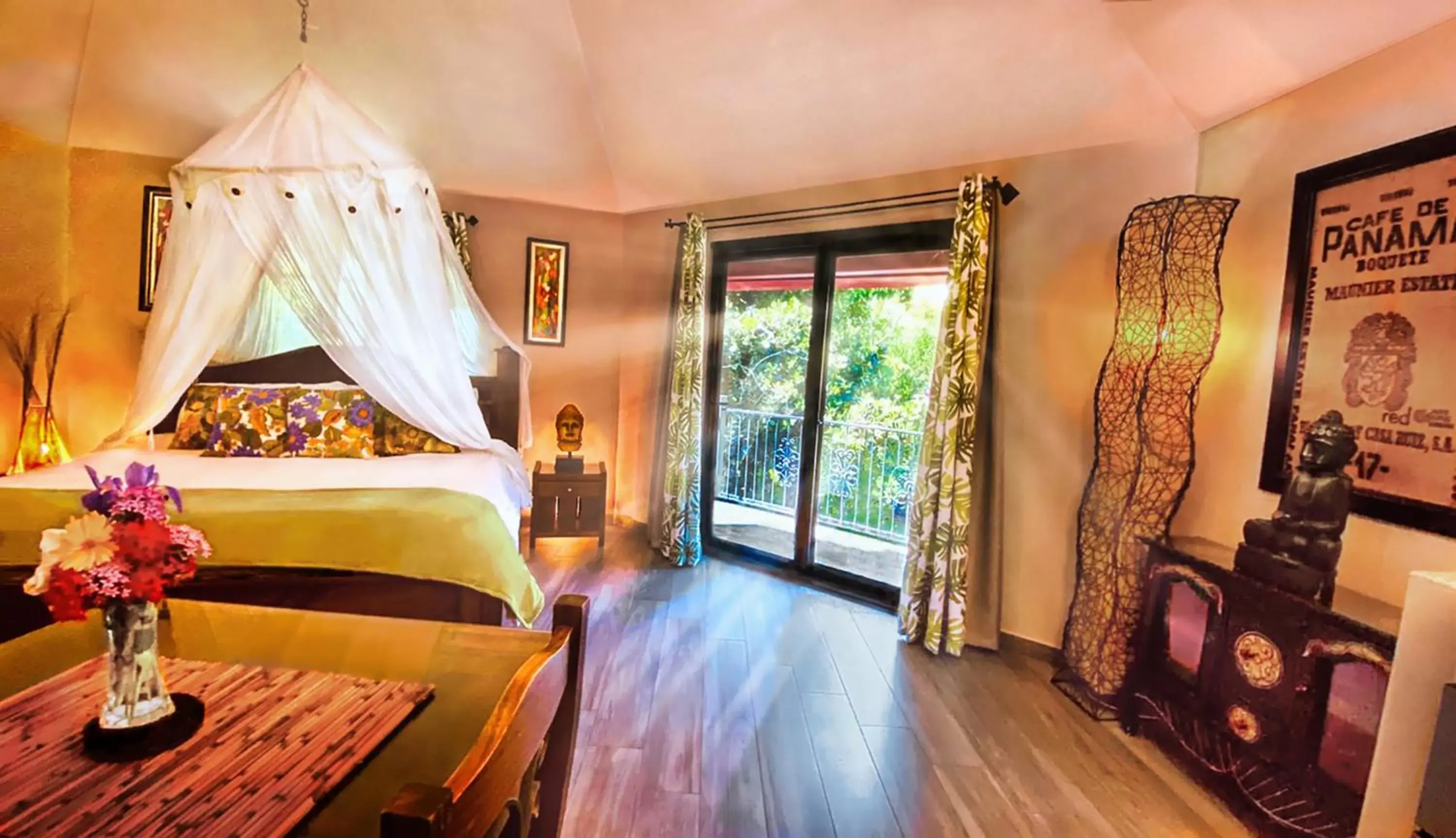 Premium King Room with Terrace in Boquete Garden Inn Premium King Room with Terrace in Boquete Garden Inn