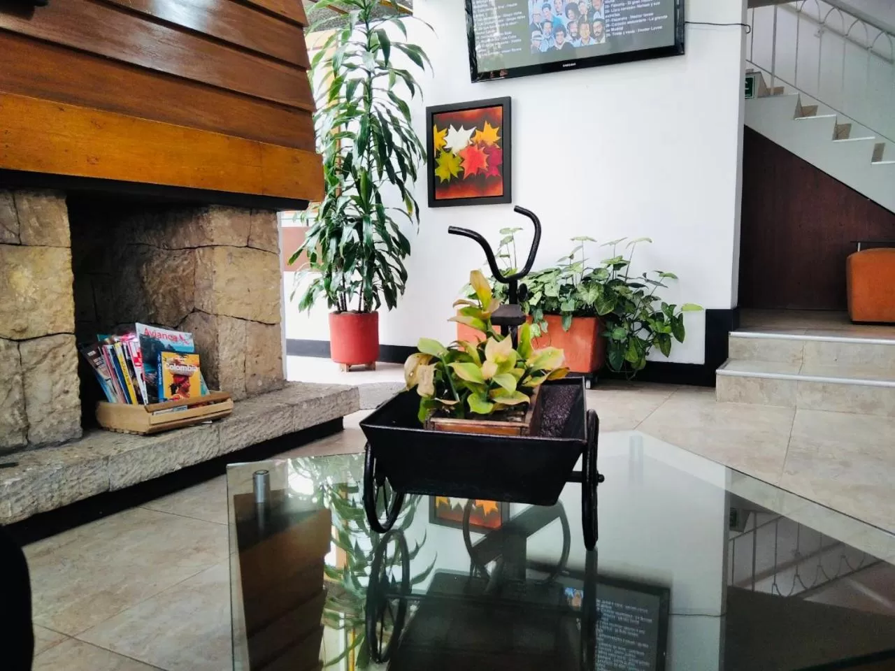 Lobby or reception in Hotel Marbella Chico