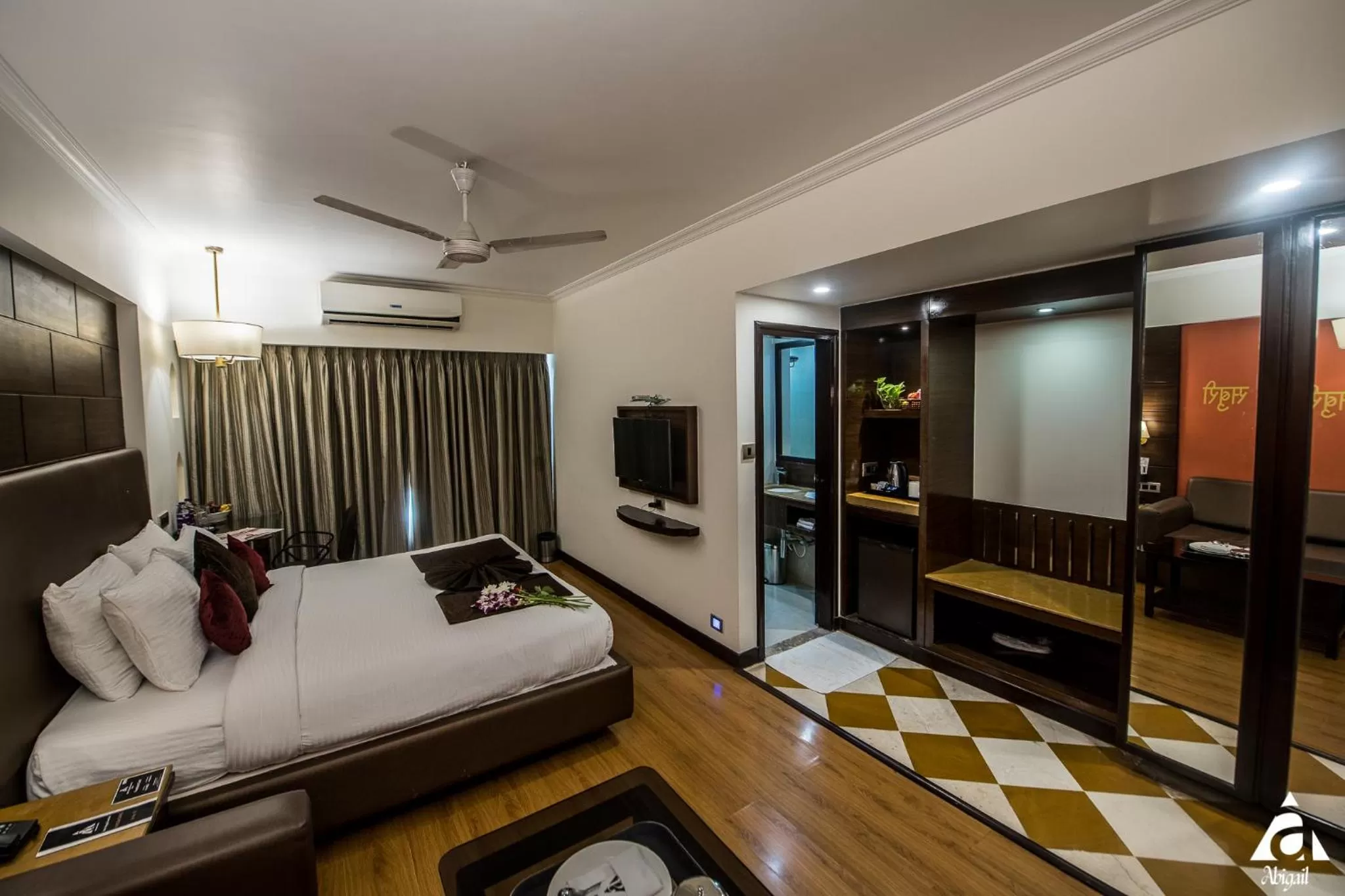 Photo of the whole room, Bed in Hotel Abigail Goradia's