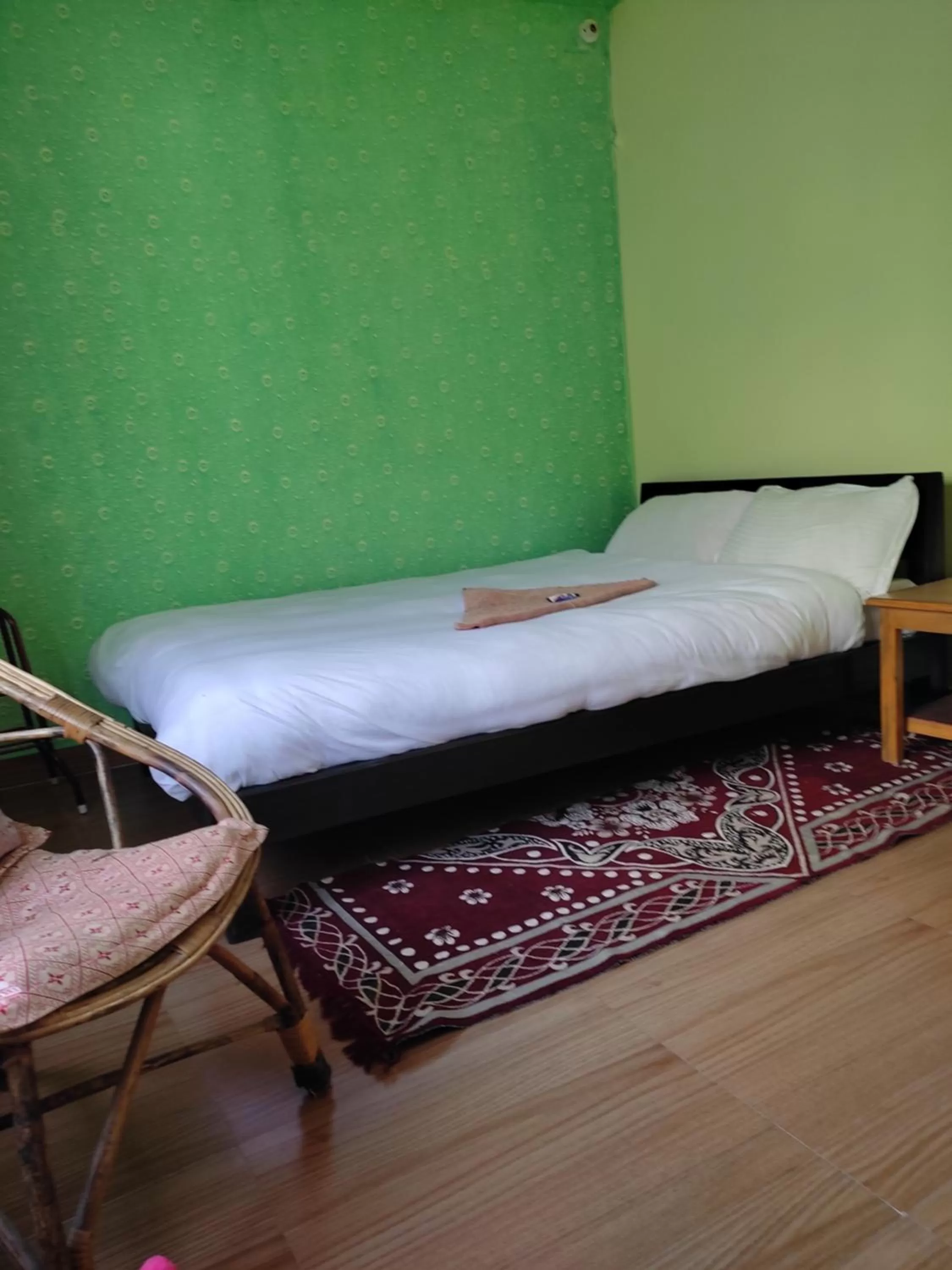 Bed in Hotel Green Hill View