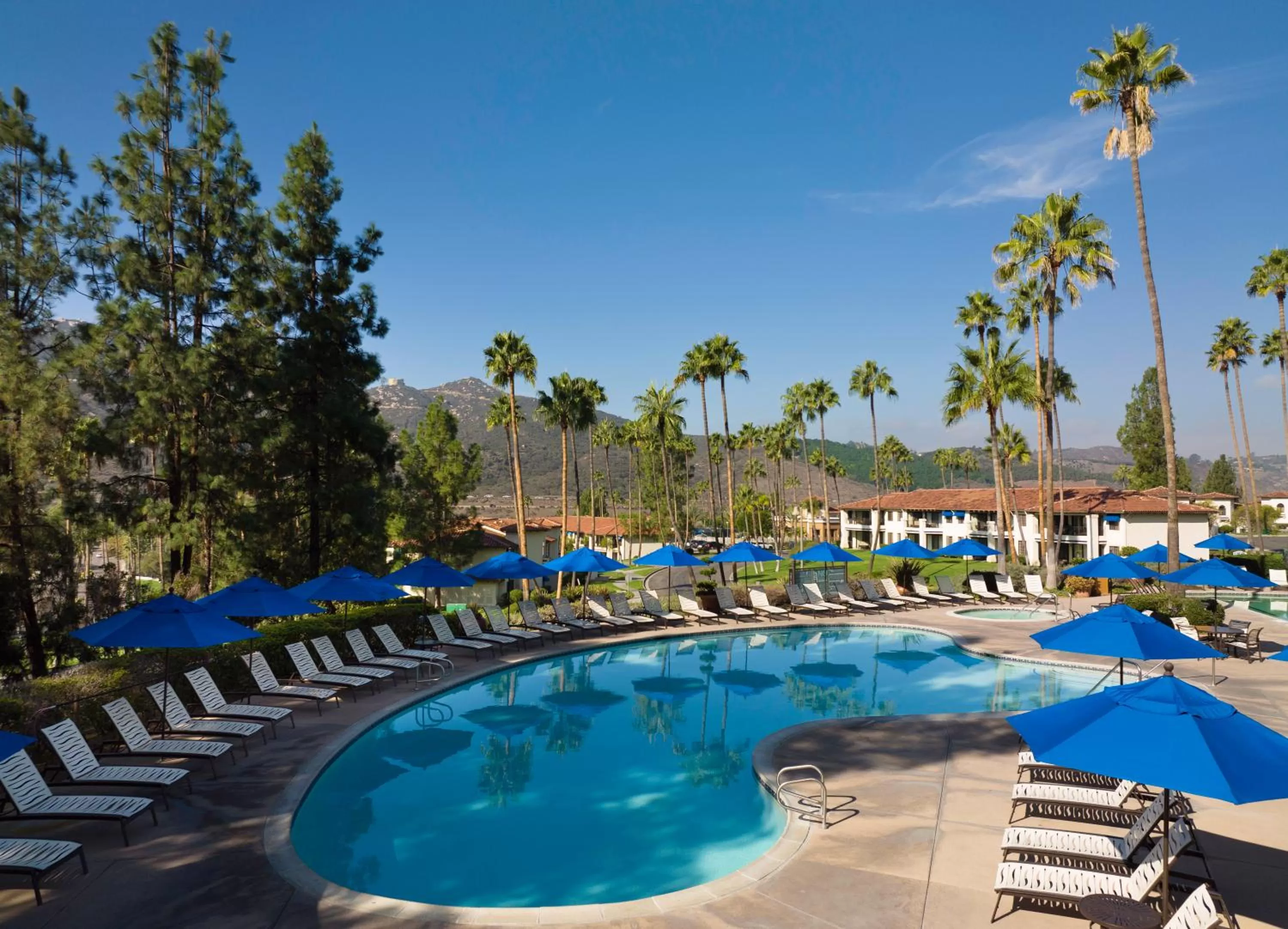 Swimming pool in Hyatt Vacation Club at the Welk, San Diego