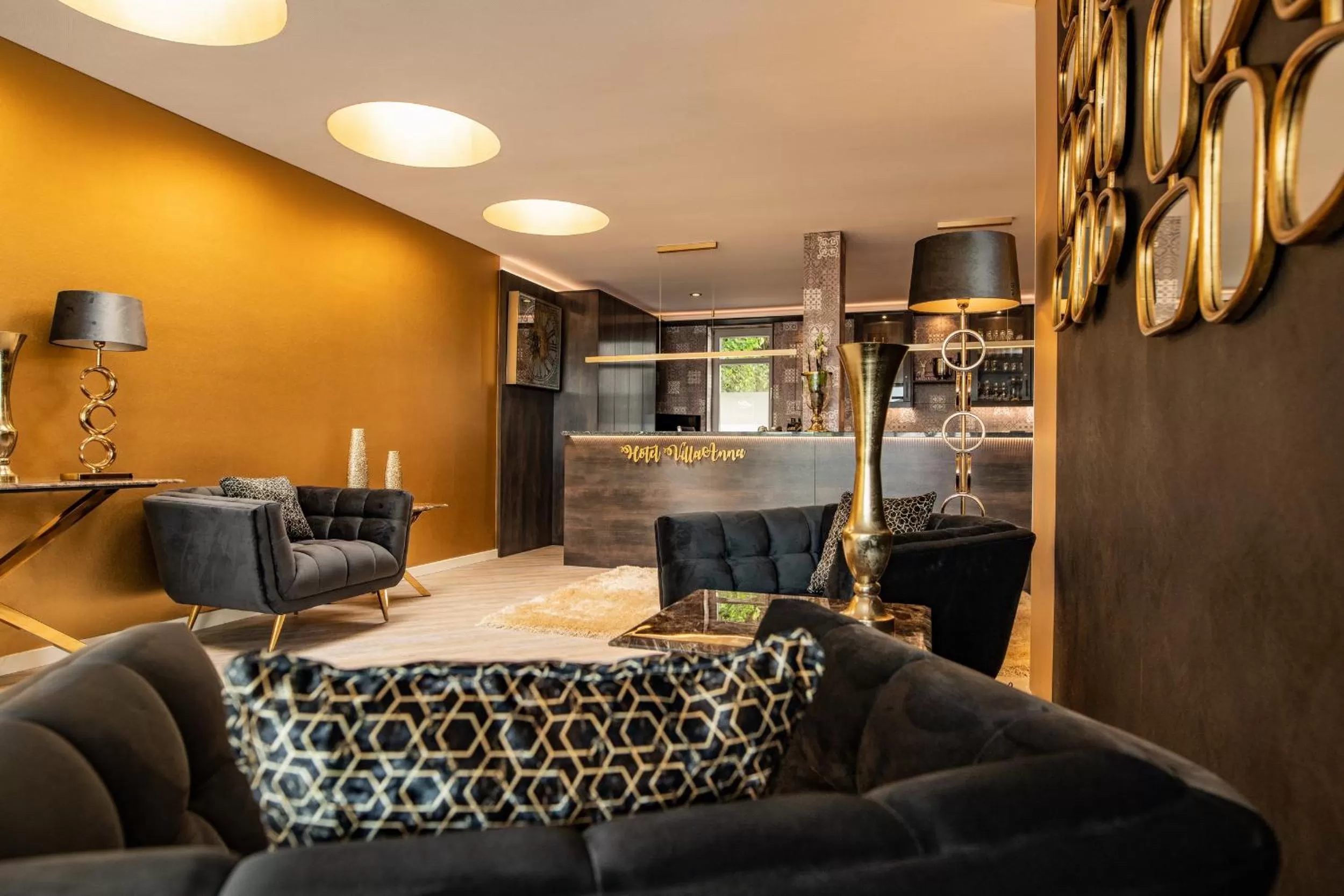 Lobby or reception in Boutique-Hotel Villa Anna