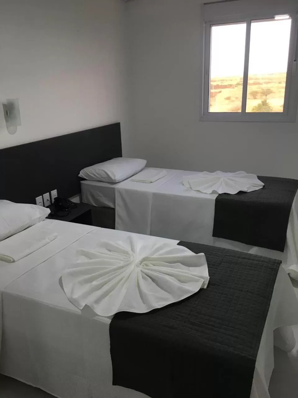 Bed in Hotel Oásis de Patos