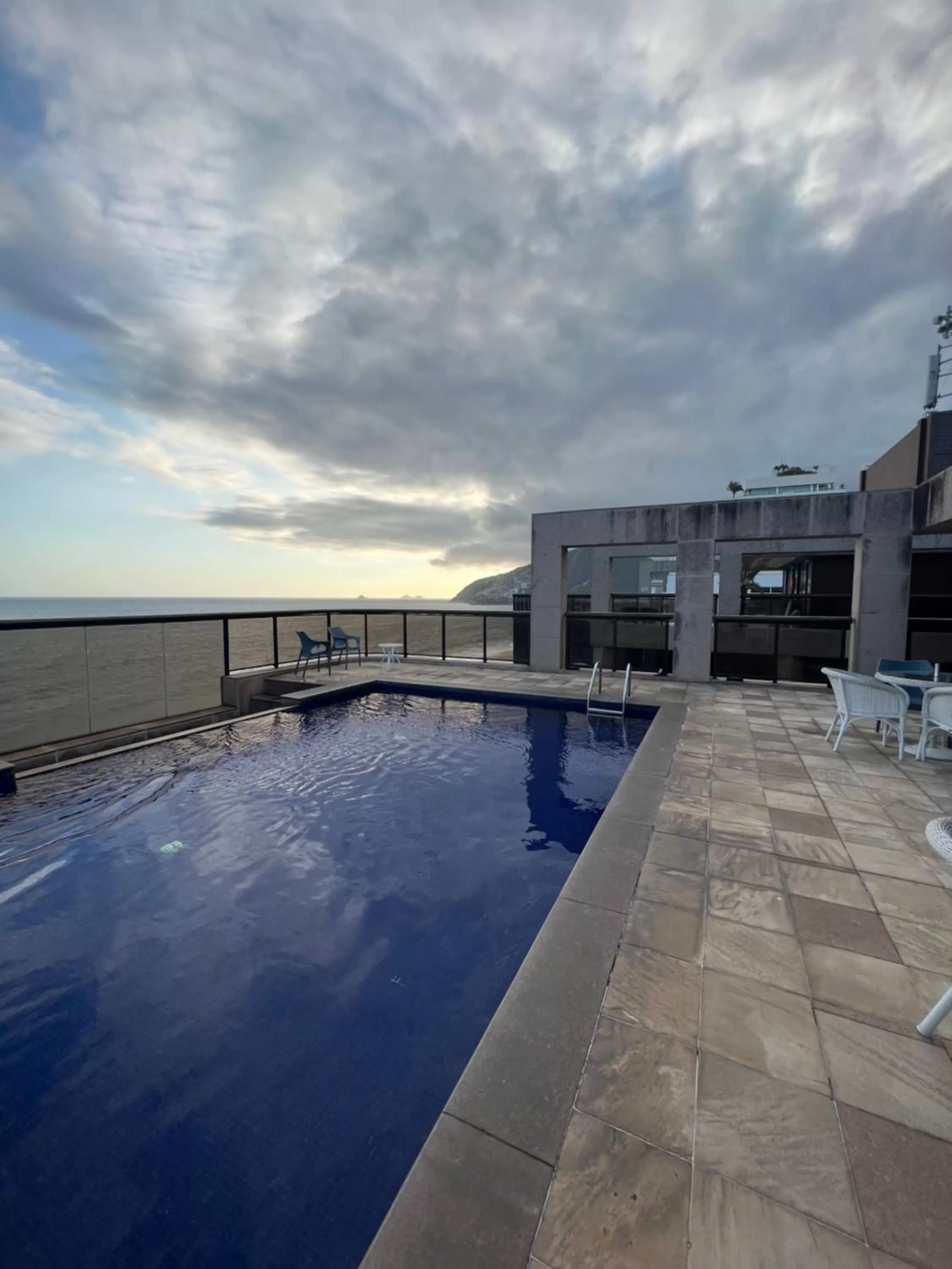 Swimming Pool in Flat Ipanema - Vieira Souto 500