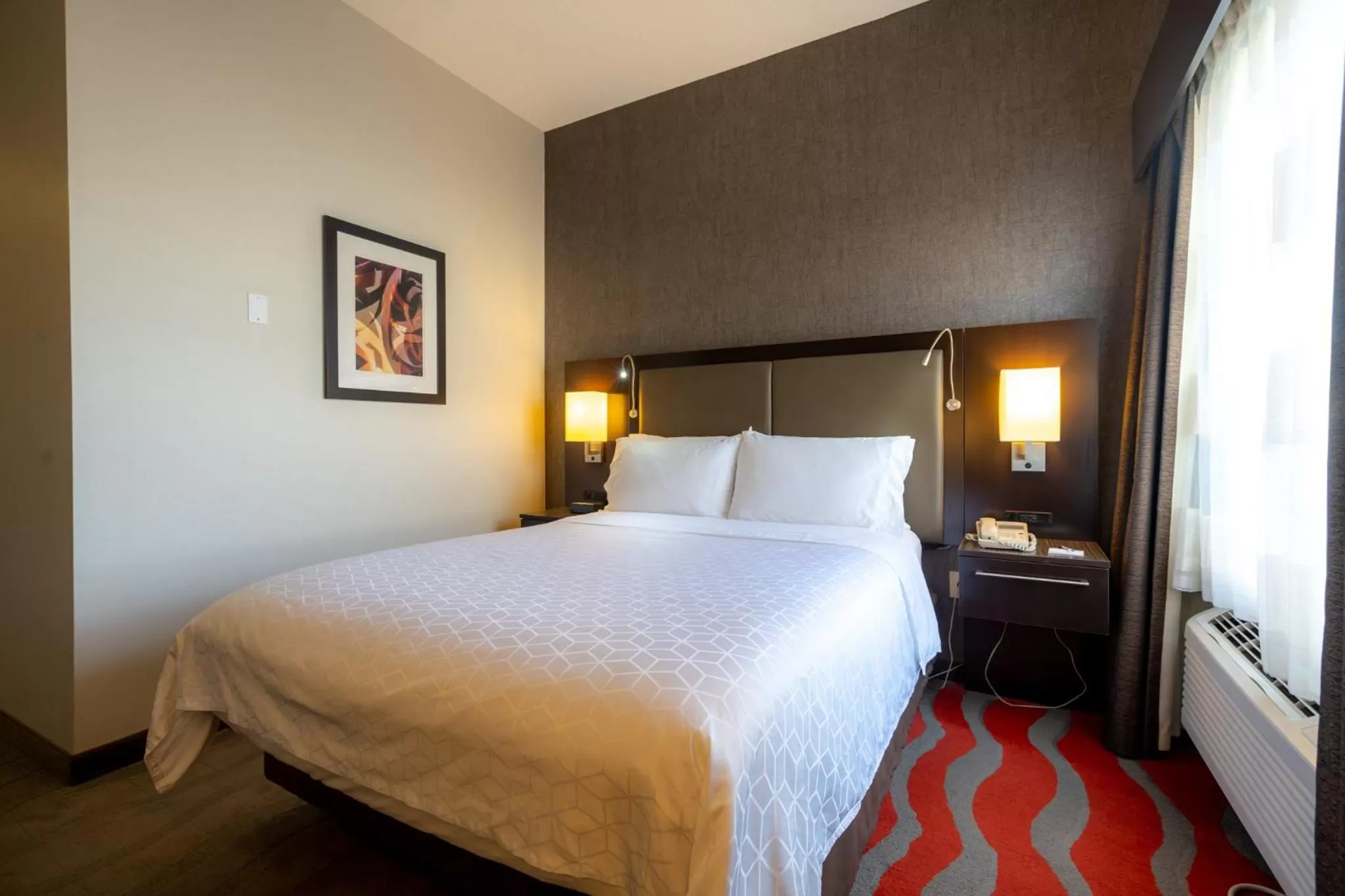 Bed in Holiday Inn Express Hotel & Suites - Edmonton International Airport by IHG