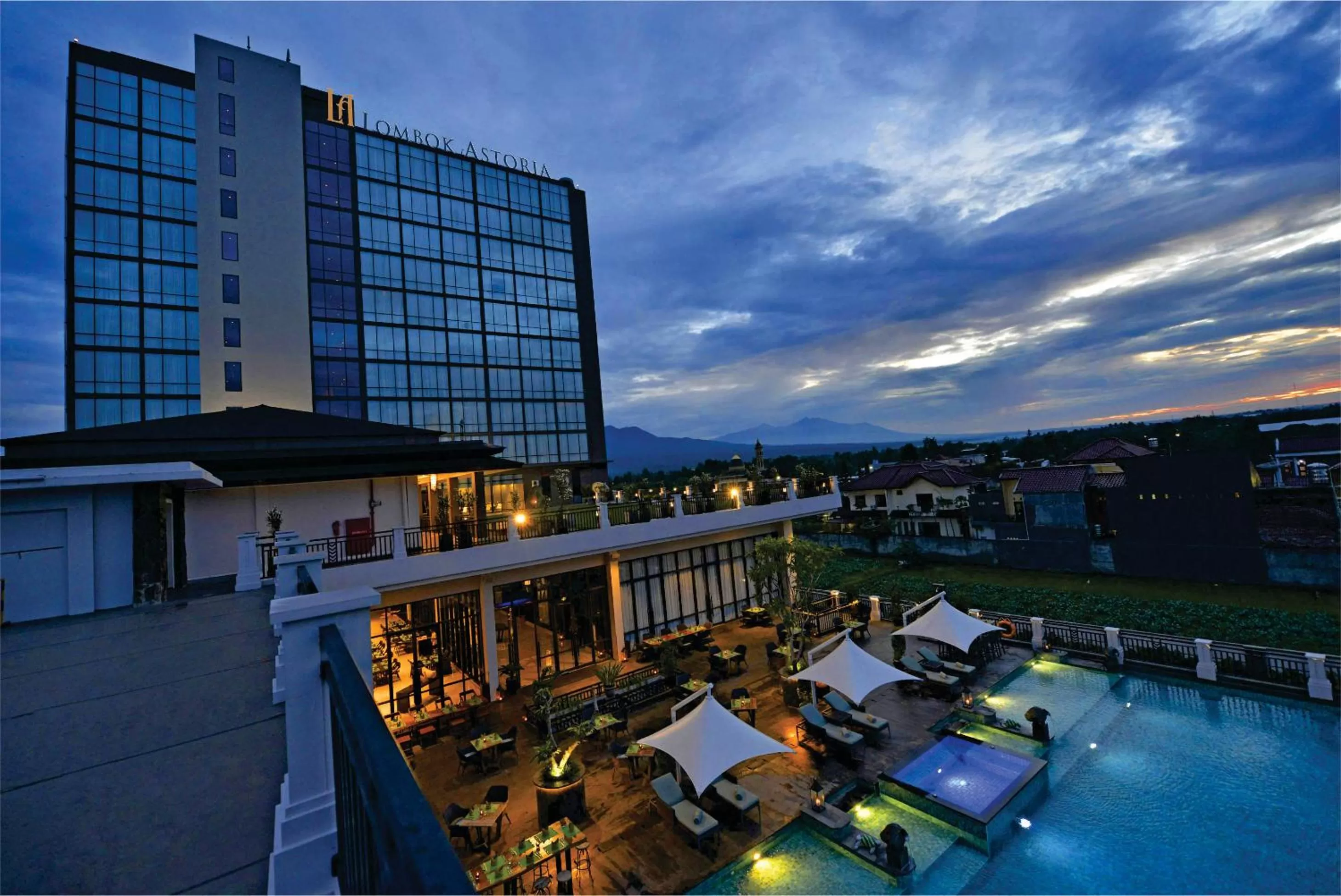 Facade/entrance in Lombok Astoria Hotel