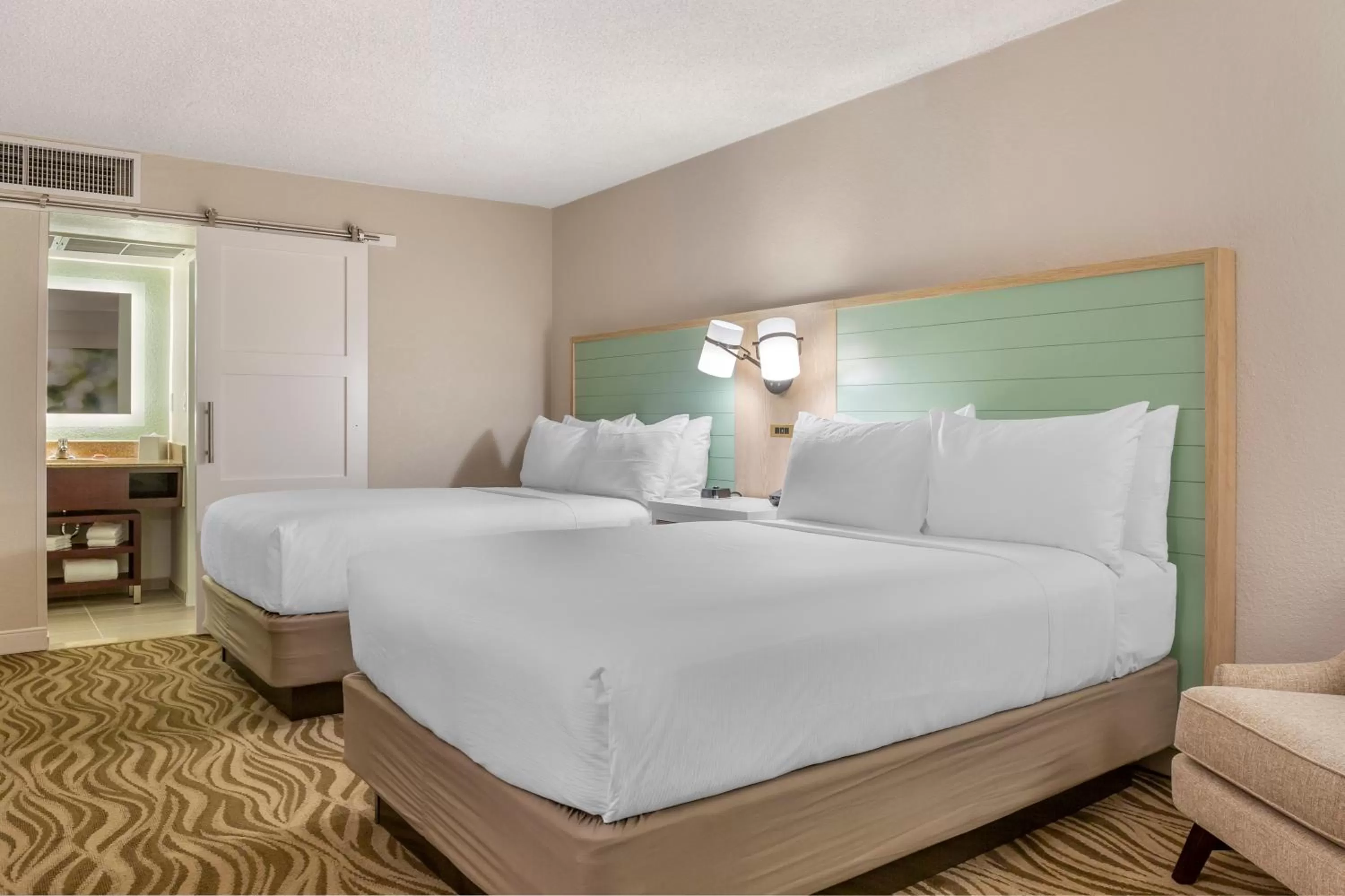 Bedroom, Bed in Wyndham Garden Lake Buena Vista – Disney Springs® Area