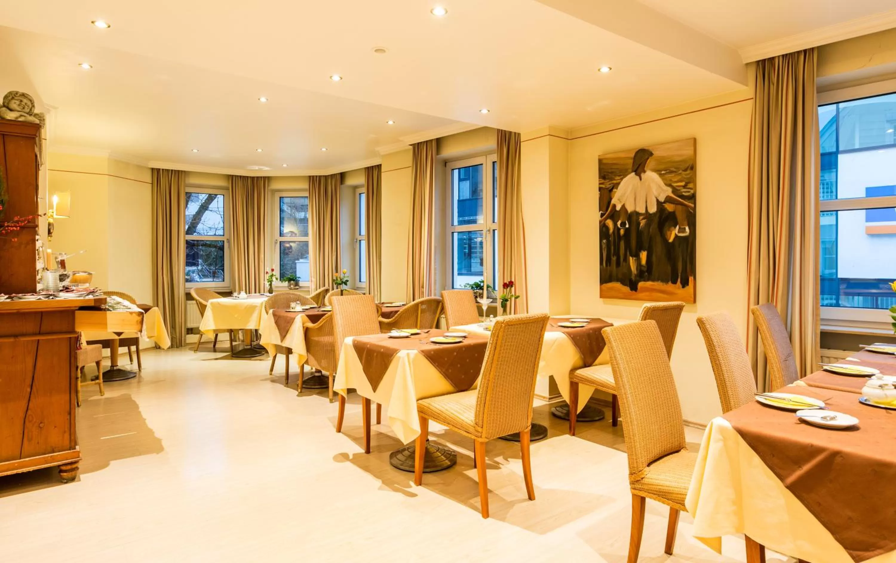 Restaurant/places to eat in CityHotel Kempten