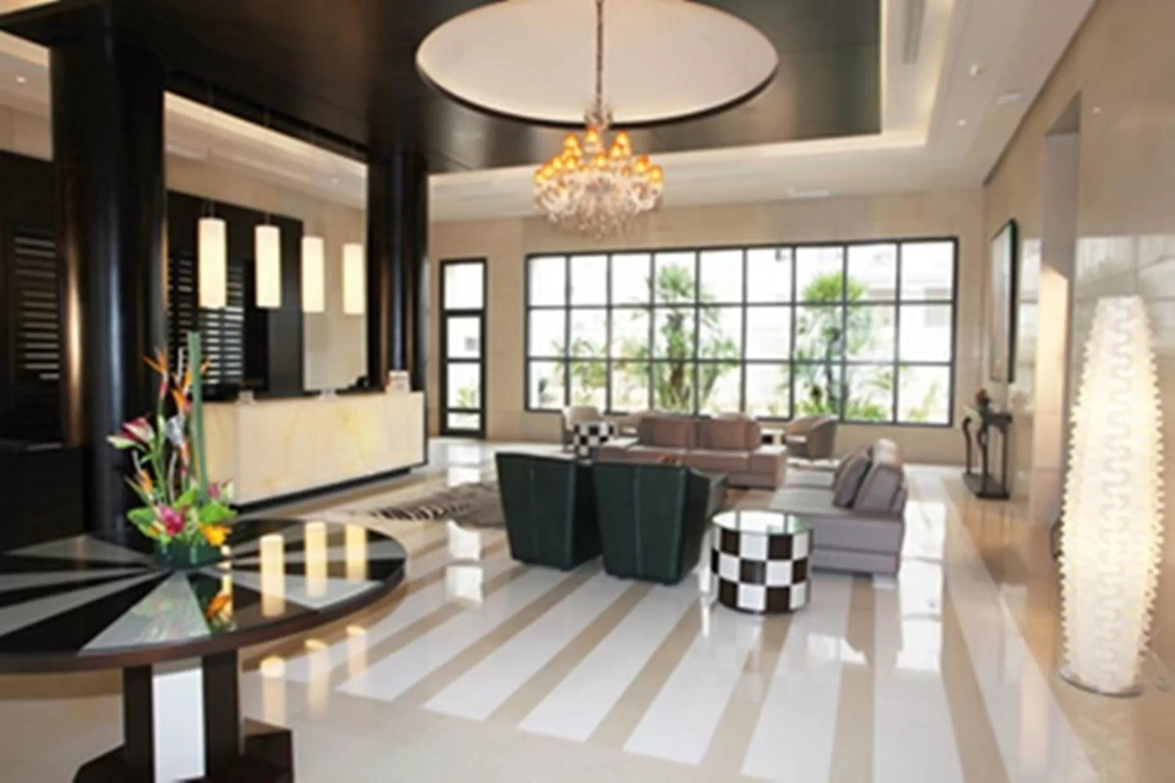 Lobby or reception in Le Corail Suites Hotel