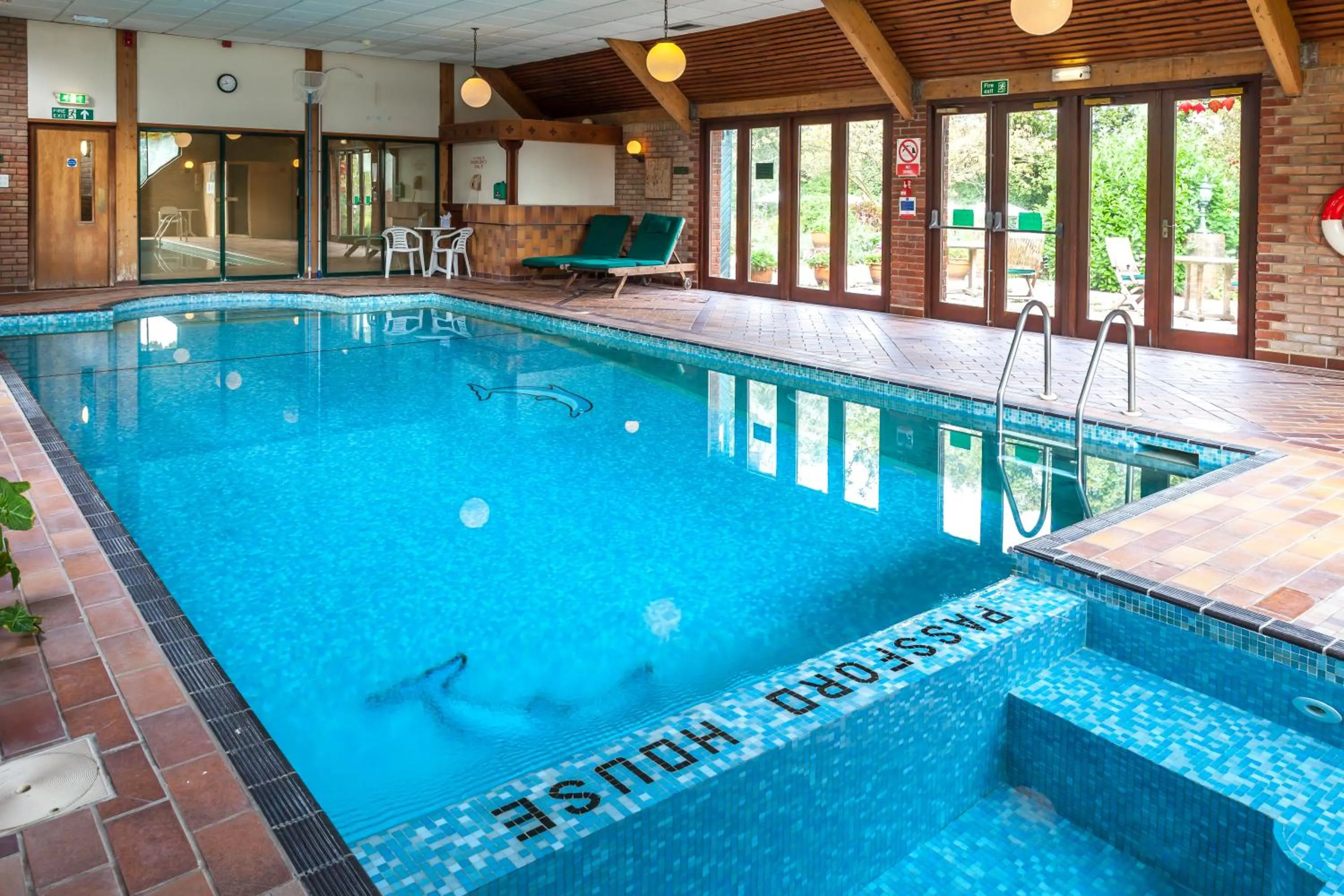 Swimming pool in Passford House Hotel