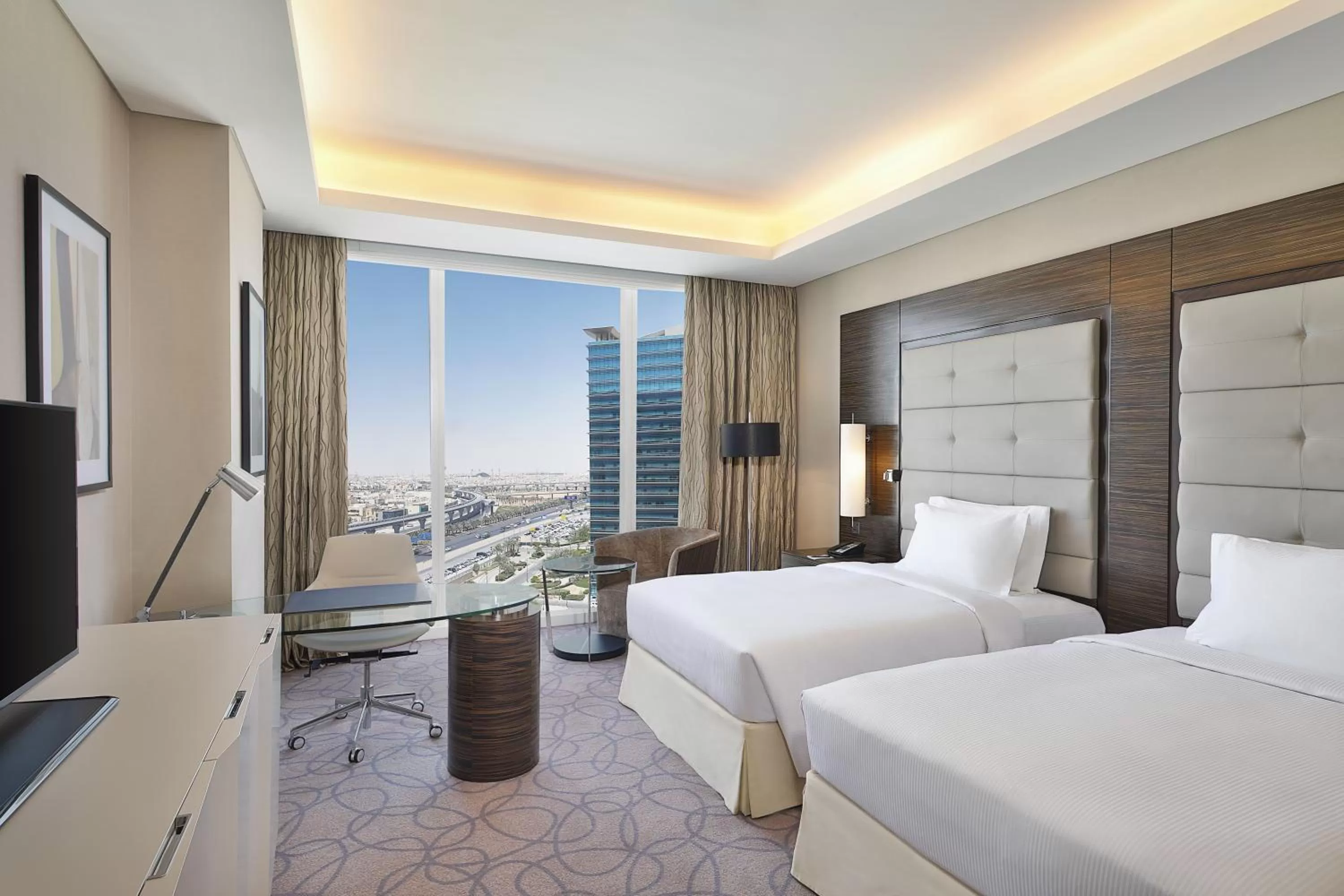 Bed in Hilton Riyadh Hotel & Residences