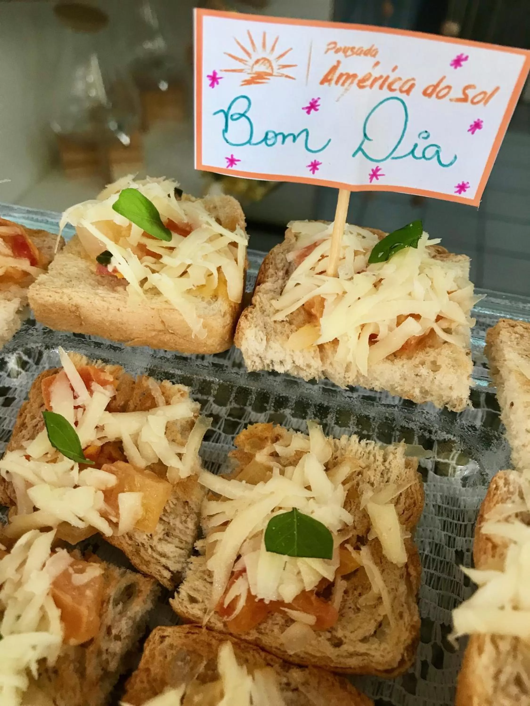 Food close-up in Pousada America do Sol