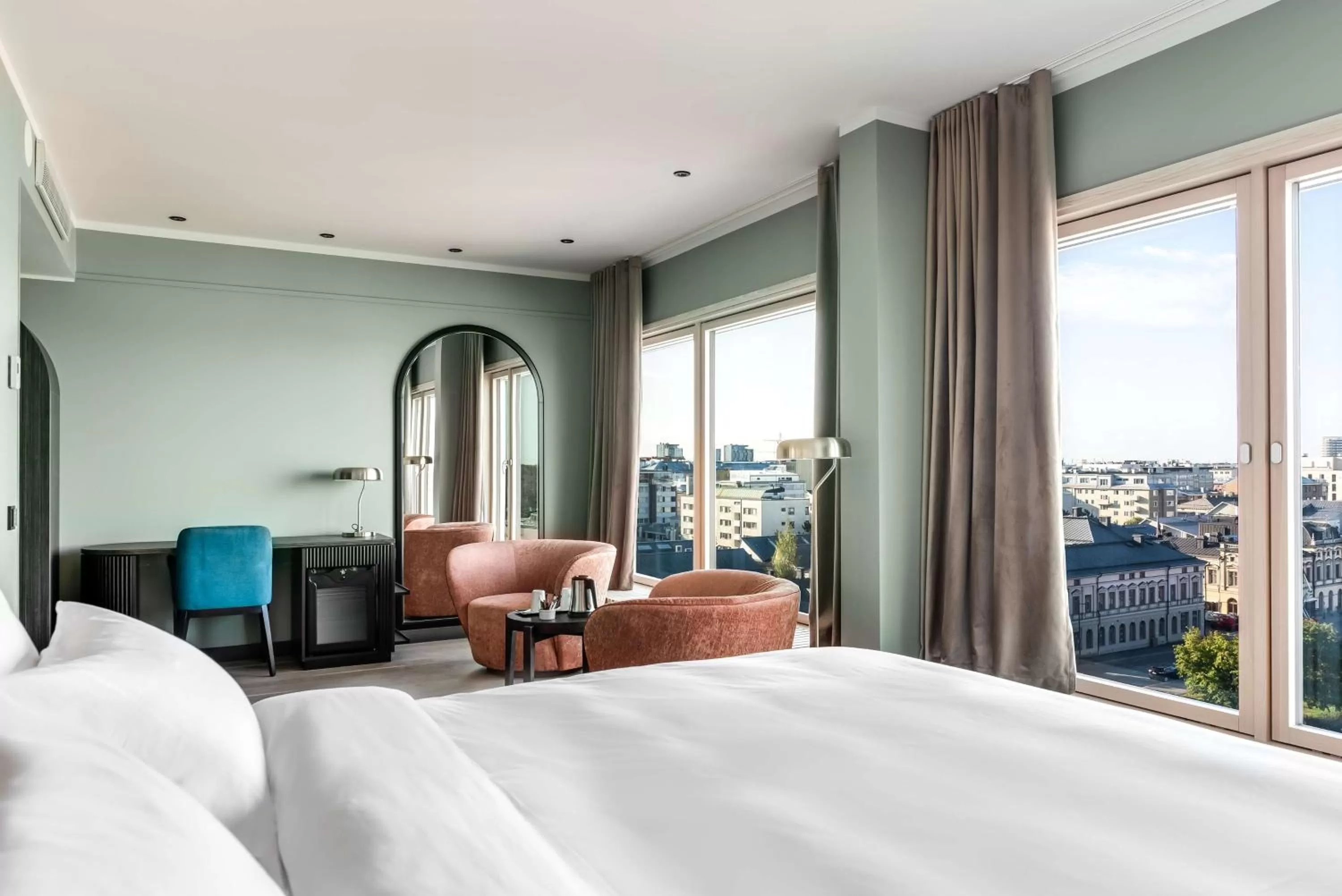 Bedroom, Bed in Radisson Blu Hotel, Oulu