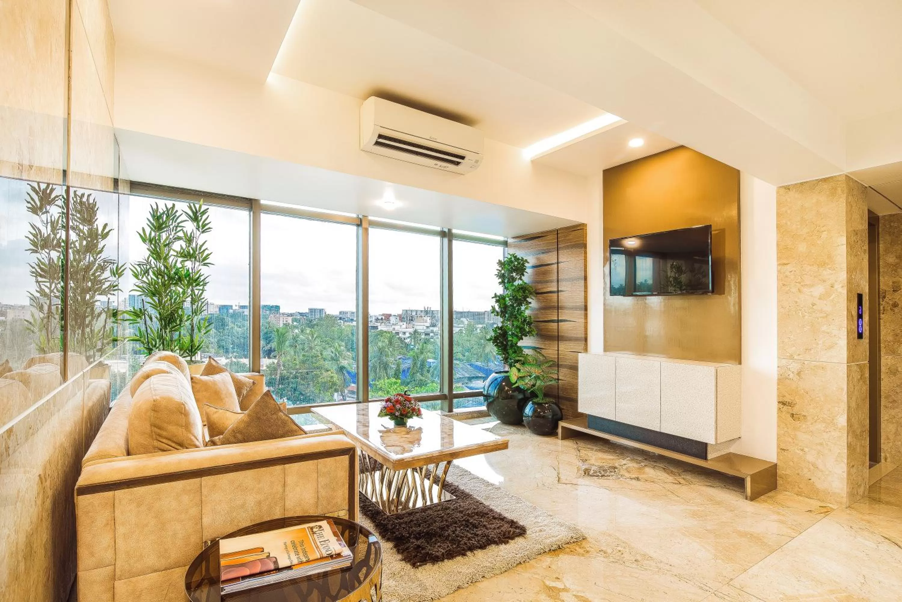 Living room in Hotel Auris & Banquets, Mumbai International Airport