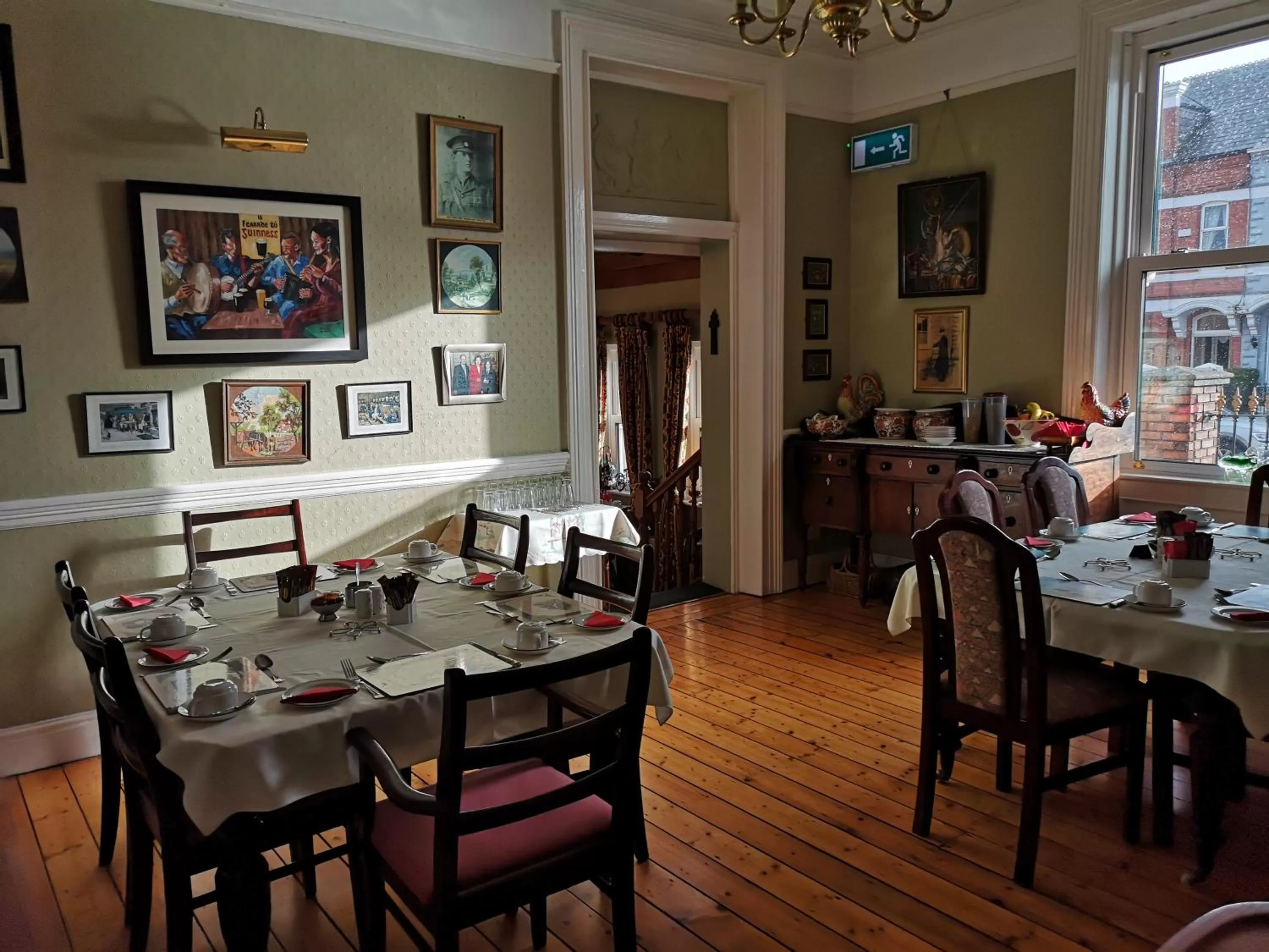 Dining area in Glen Gat House