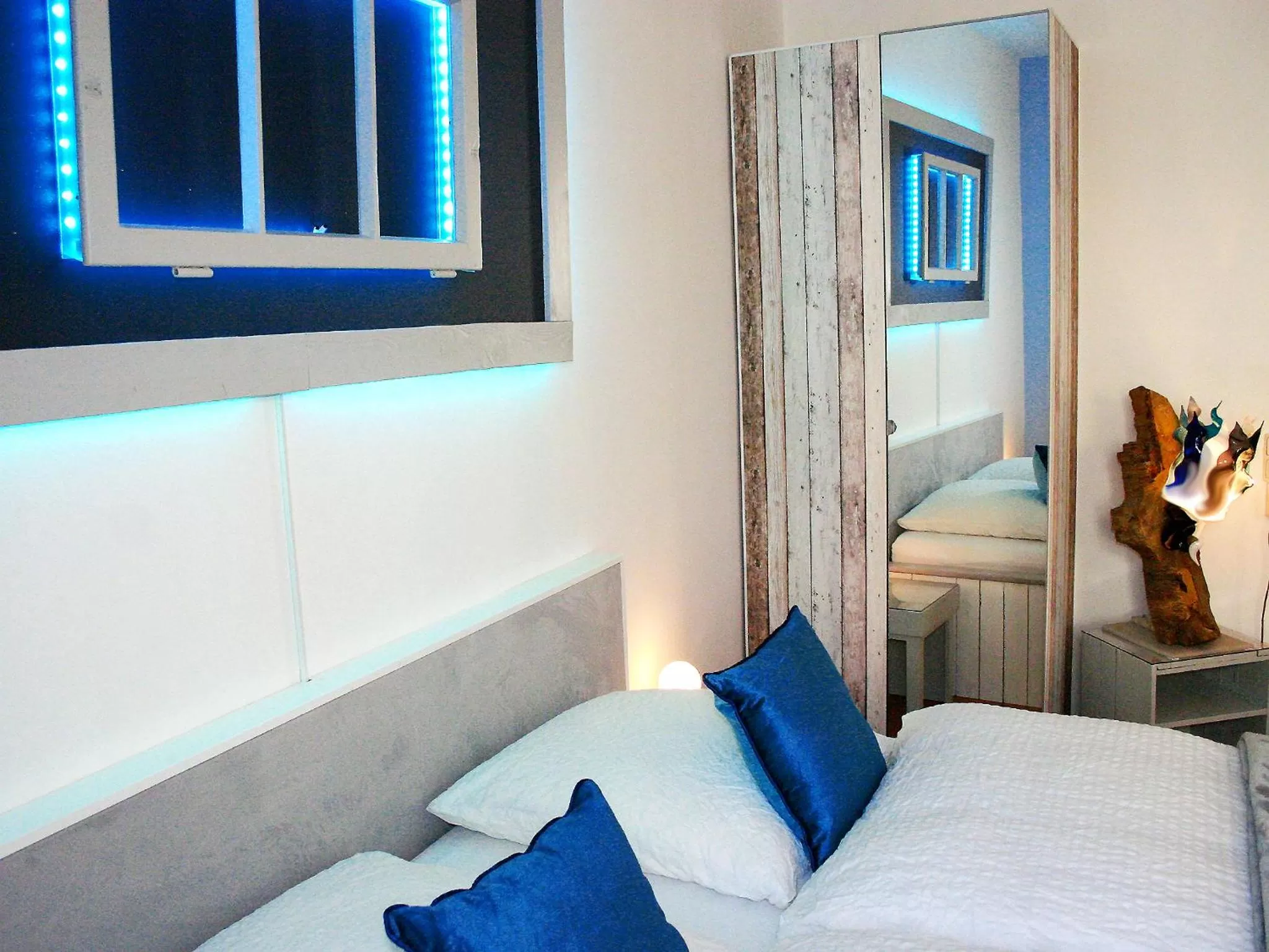 Decorative detail, Bed in Boutique Hotel Little Venezia